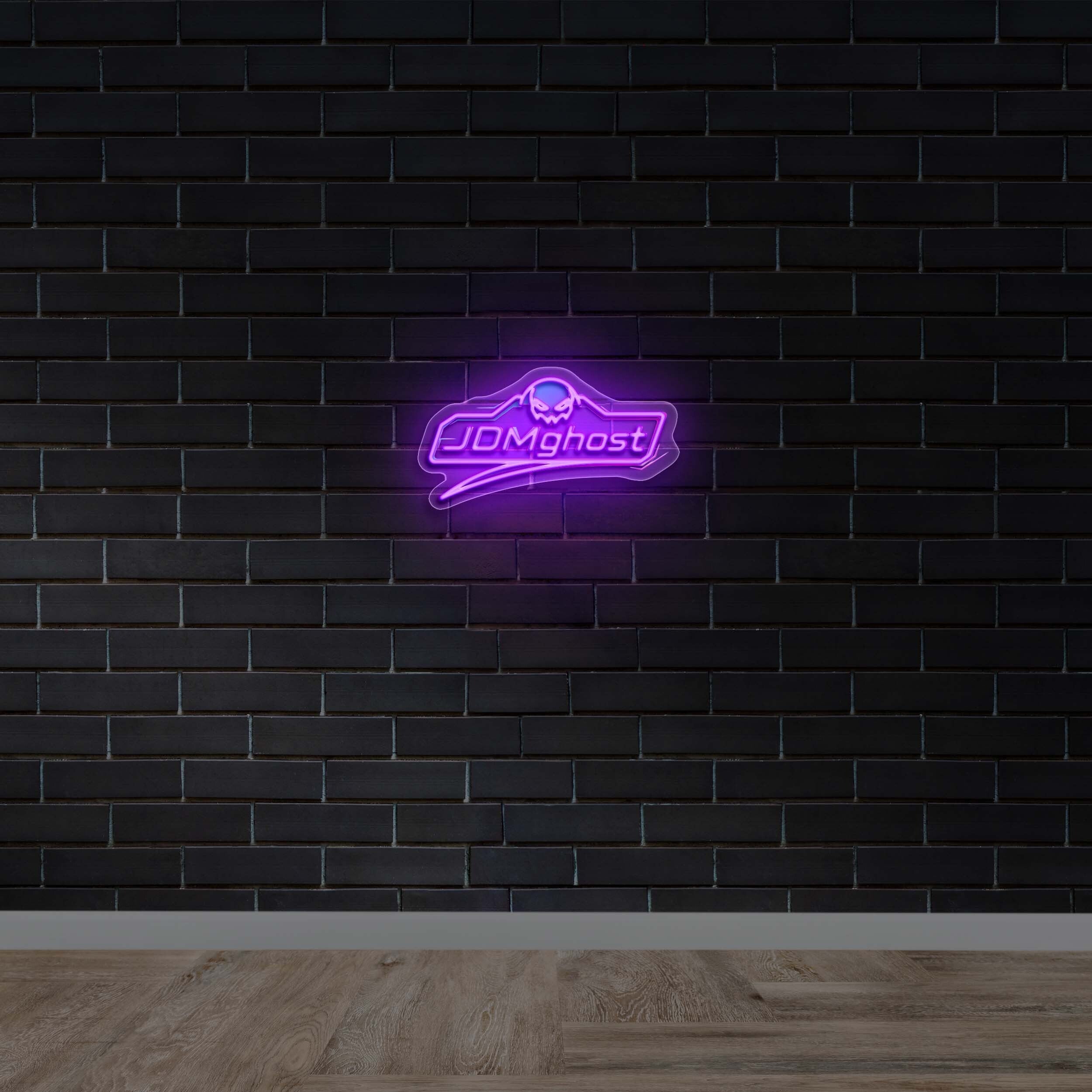 JDM GHOST - Premium Neon Artwork