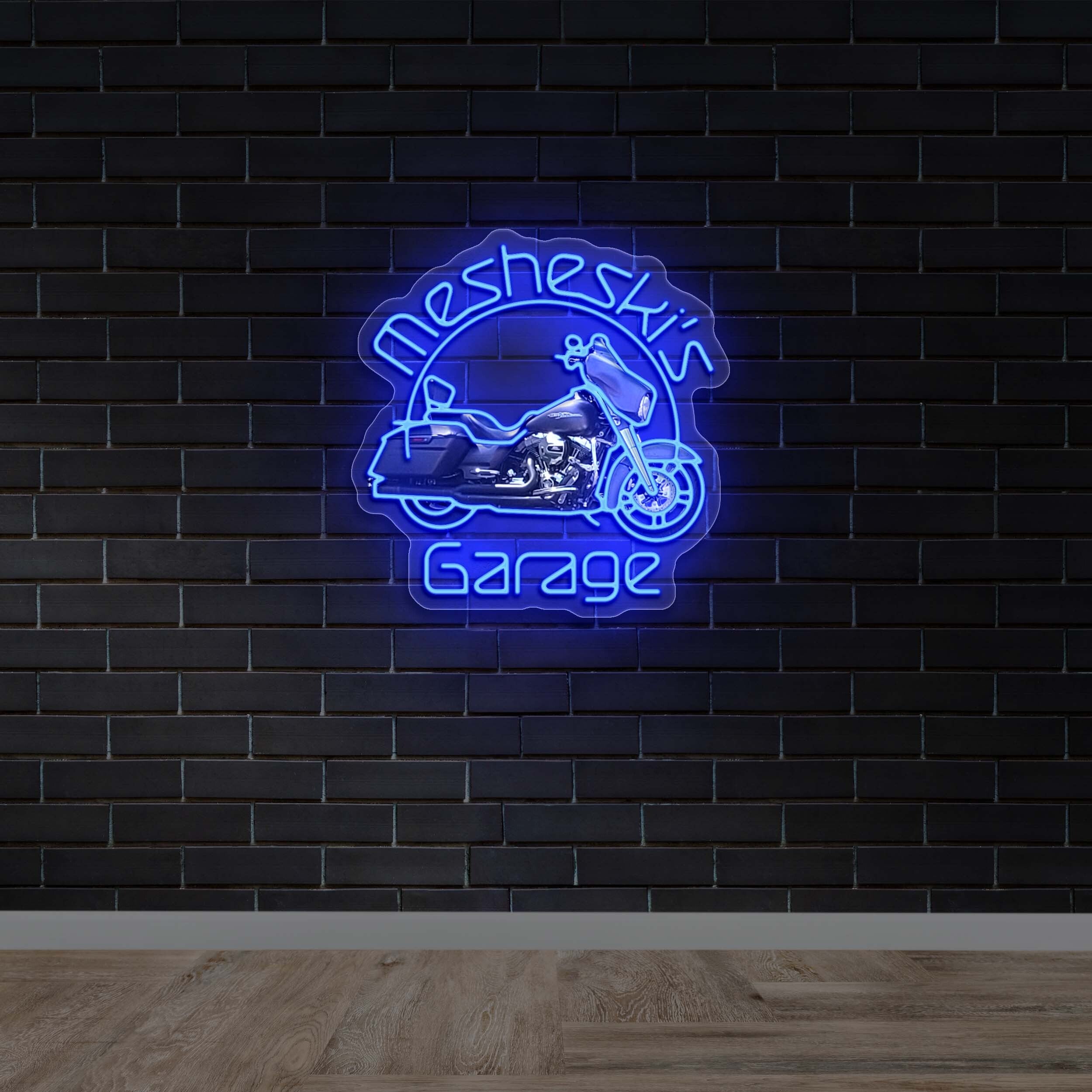 Mesheski's Garage - Premium Neon Artwork