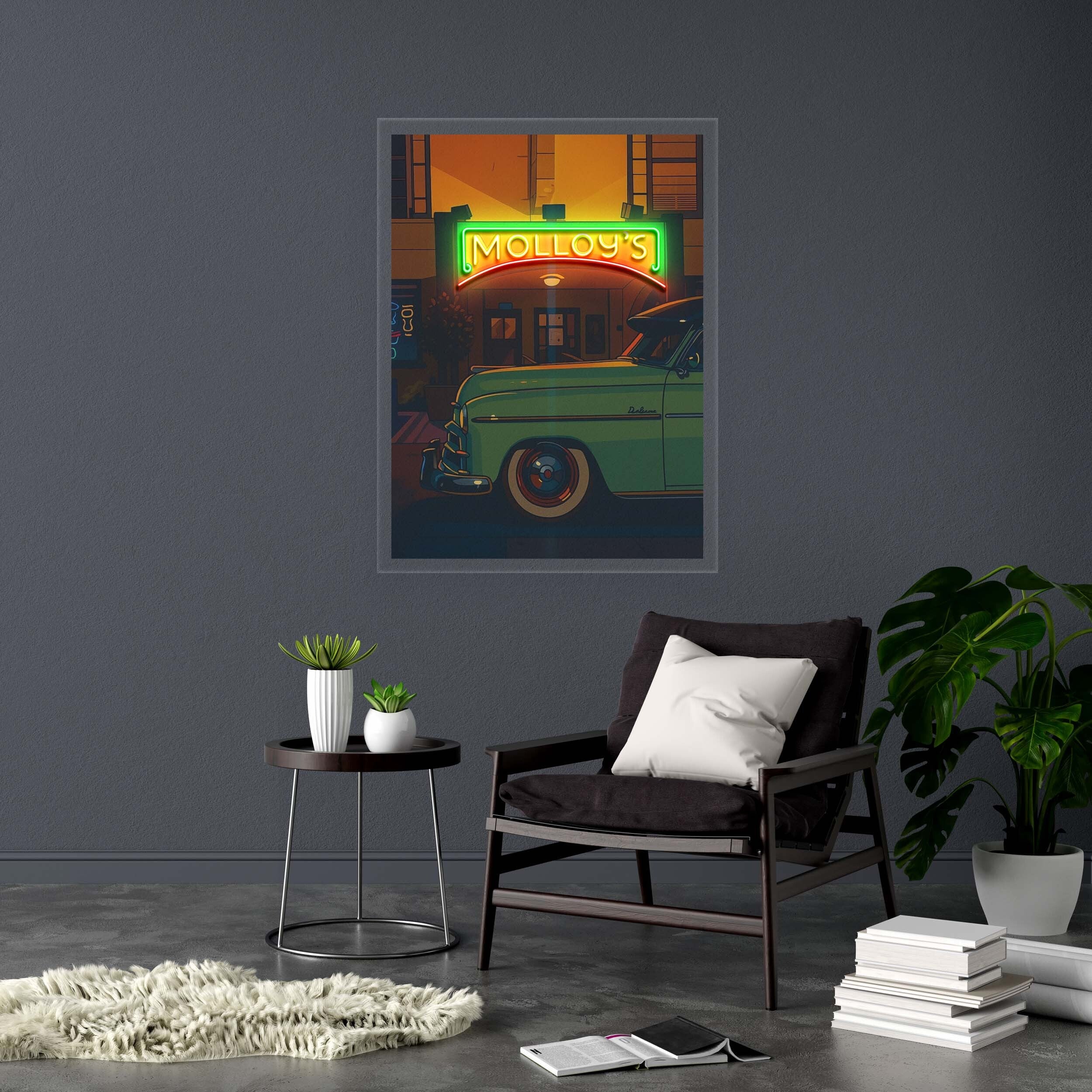 Molloy's - Premium Neon Artwork