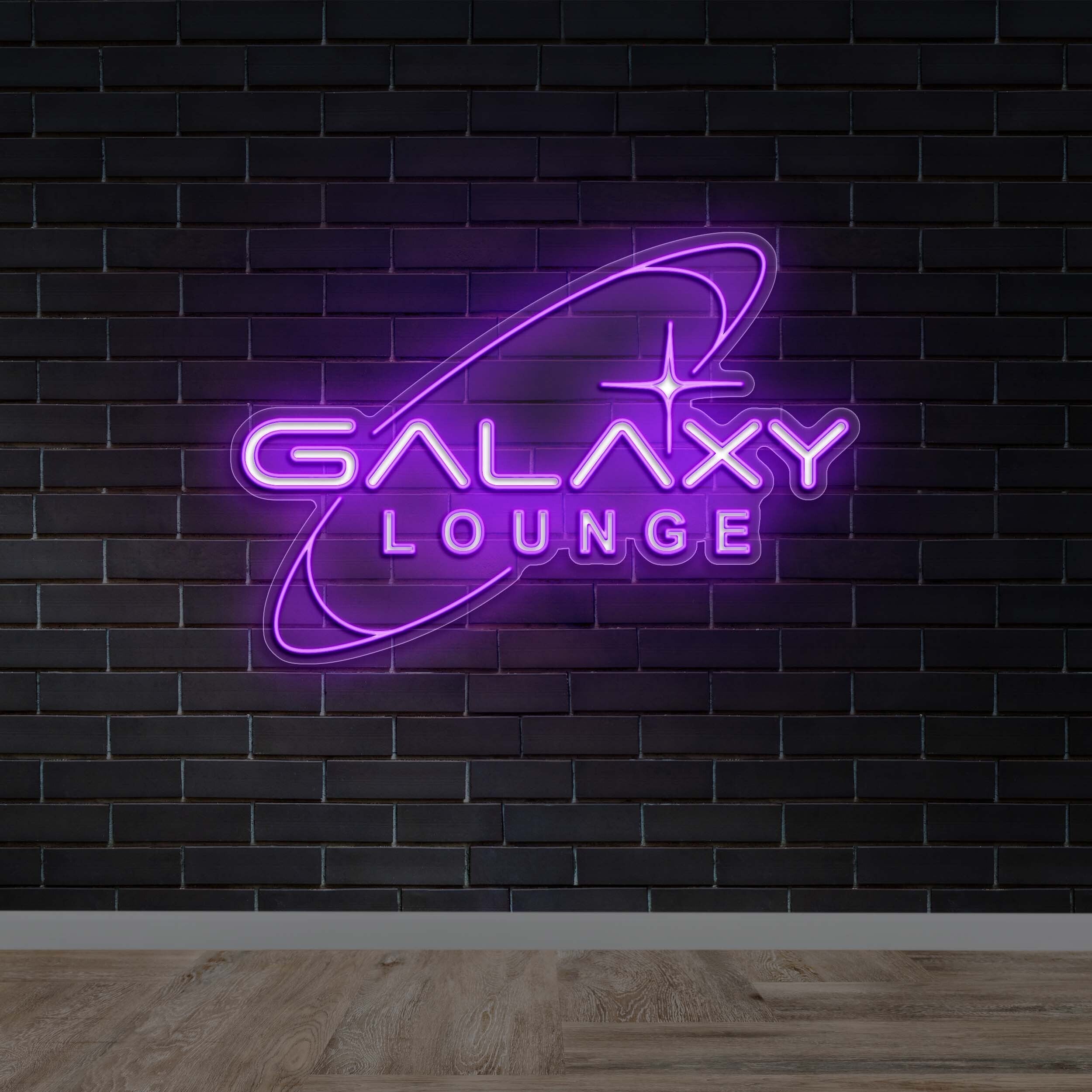 GALAXY LOUNGE - Premium Neon Artwork