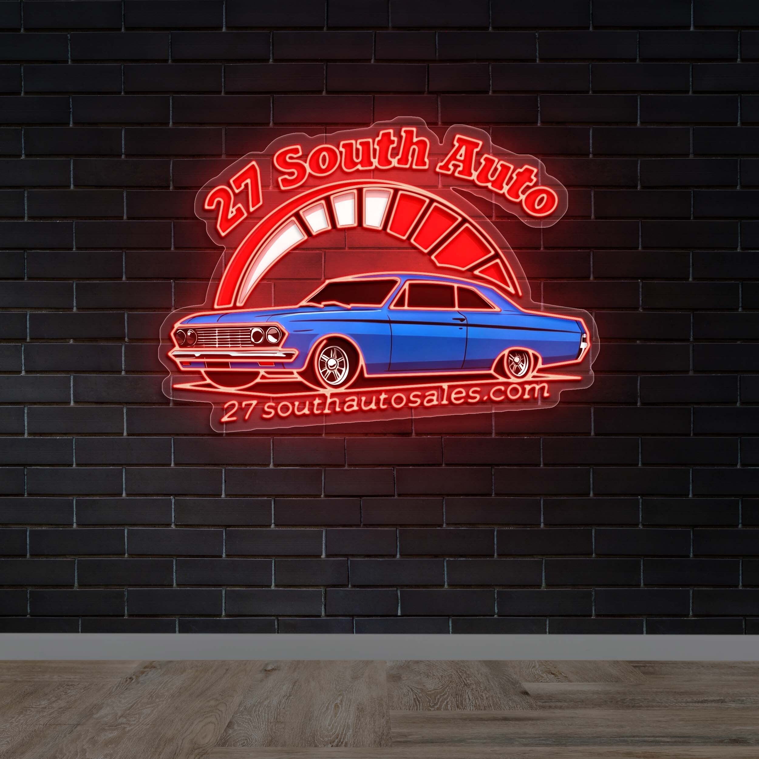 27 South Auto | 2nd Version - Premium Neon Artwork
