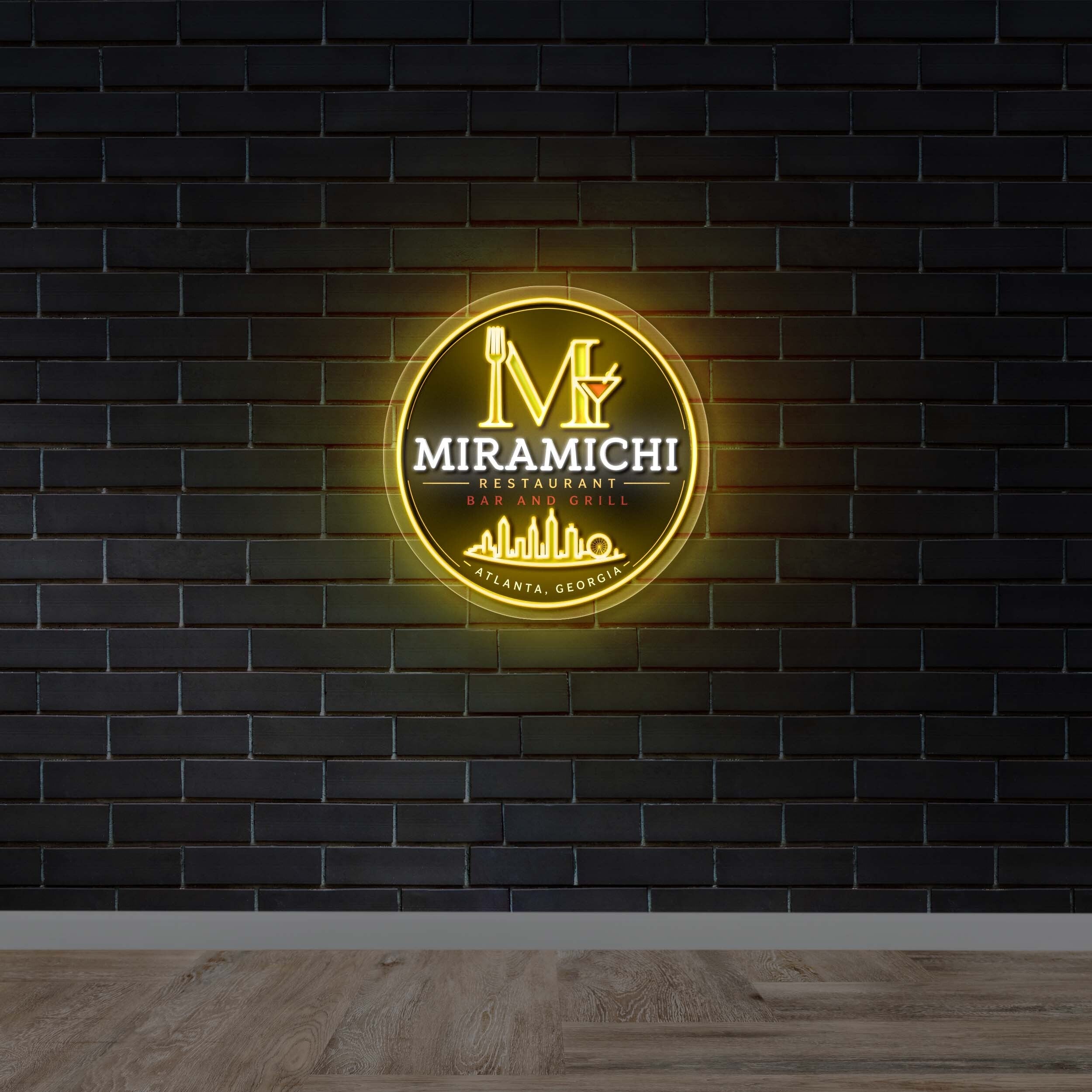 MIRAMICHI - Premium Neon Artwork
