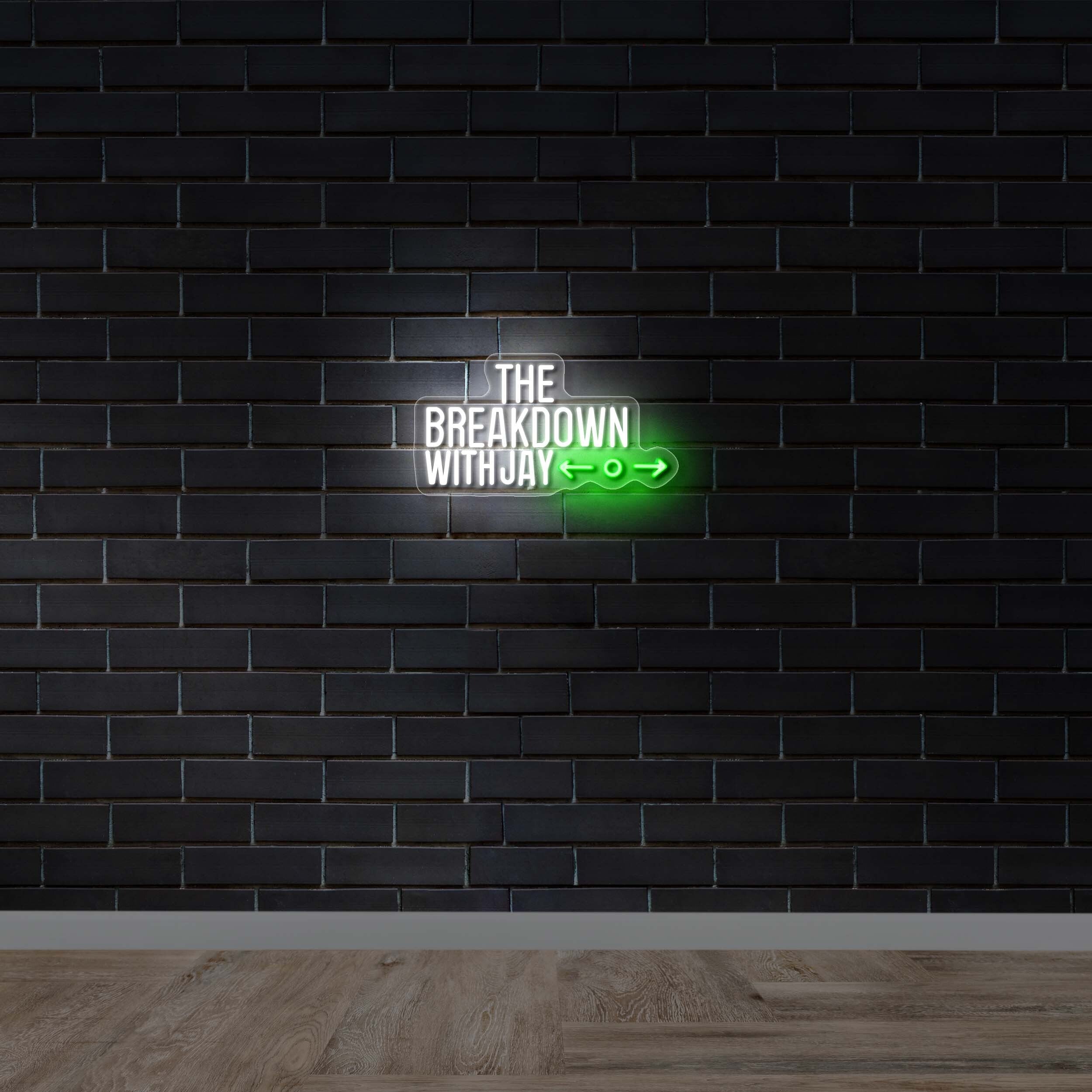 The Breakdown with Jay - Premium Neon Artwork