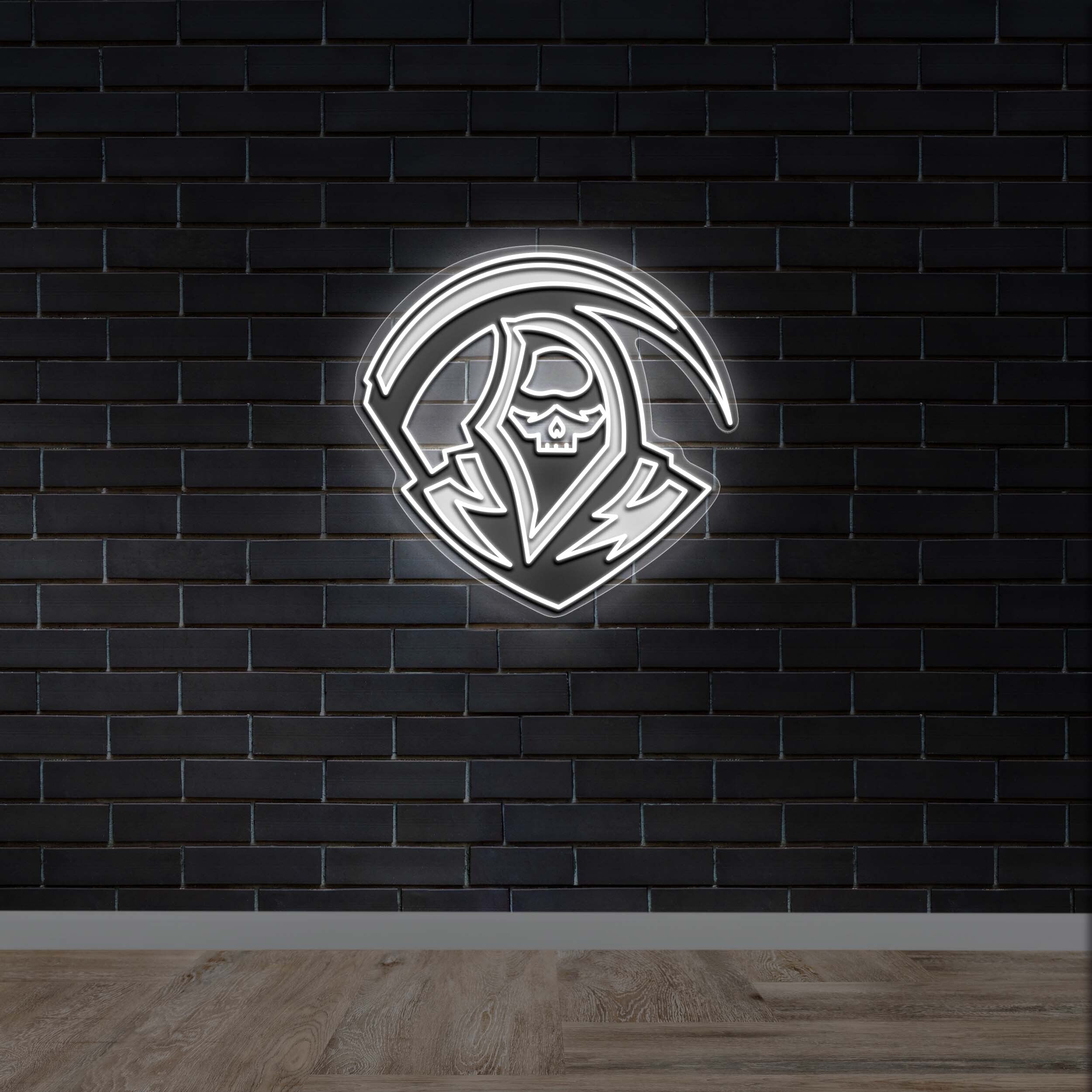 Grim Reaper - Premium Neon Artwork