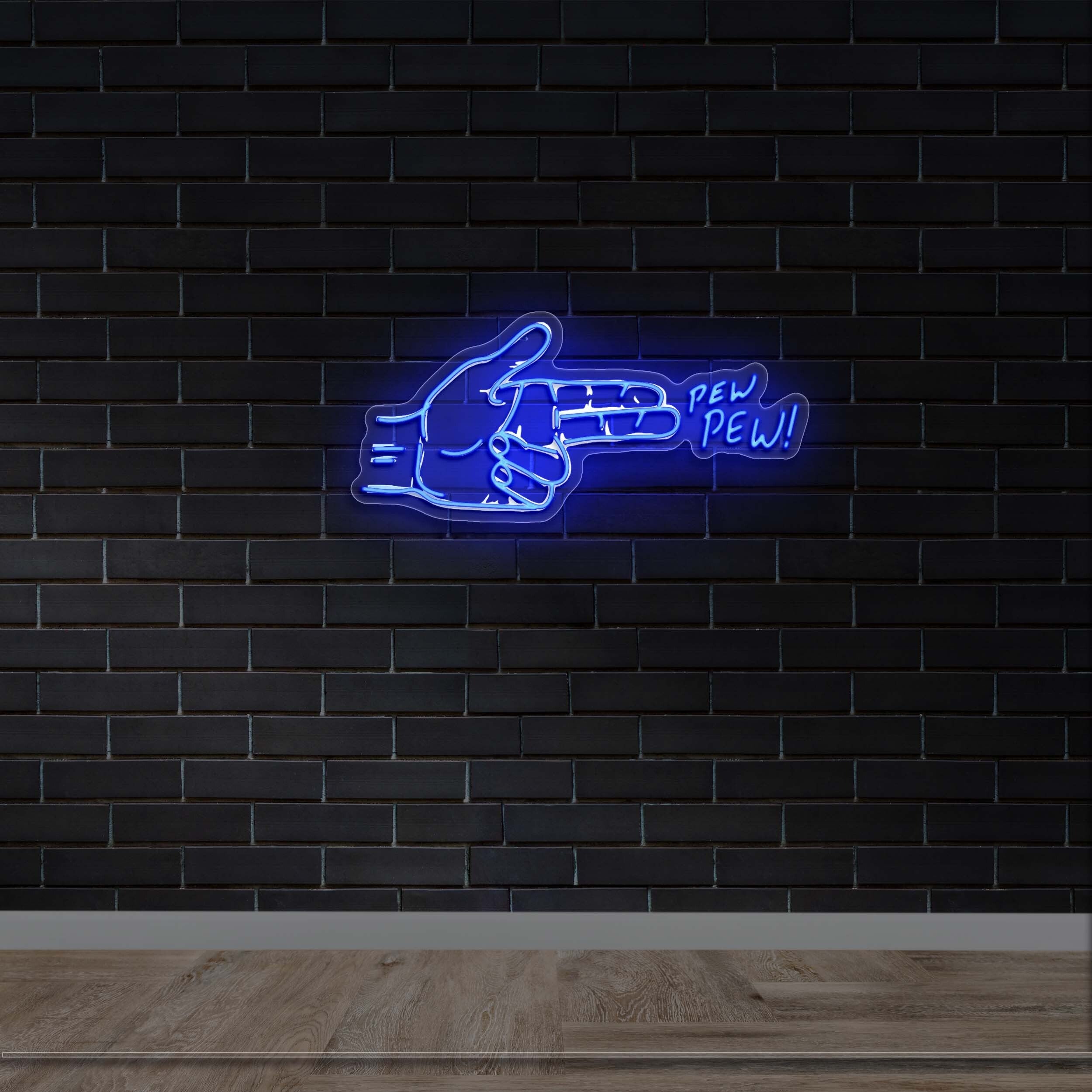 PEW PEW! | 2nd version - Premium Neon Artwork