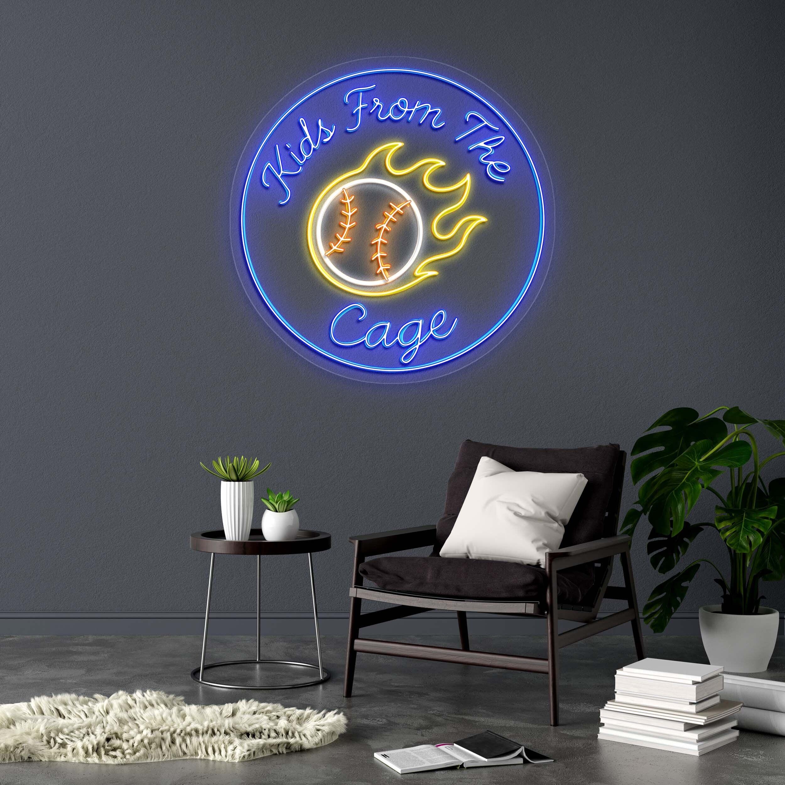 Kids From The Cage - Premium Neon Artwork