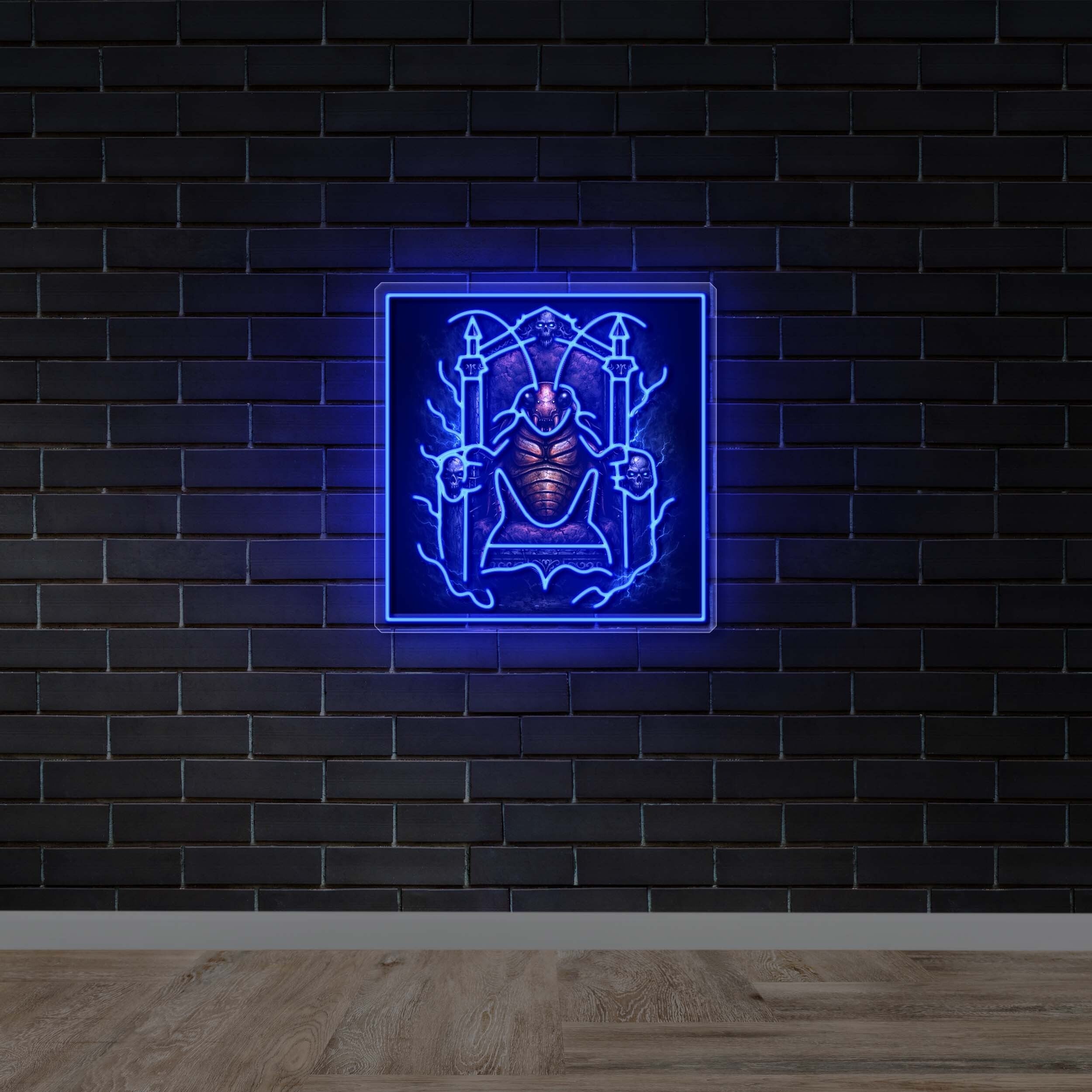 Roach King - Premium Neon Artwork