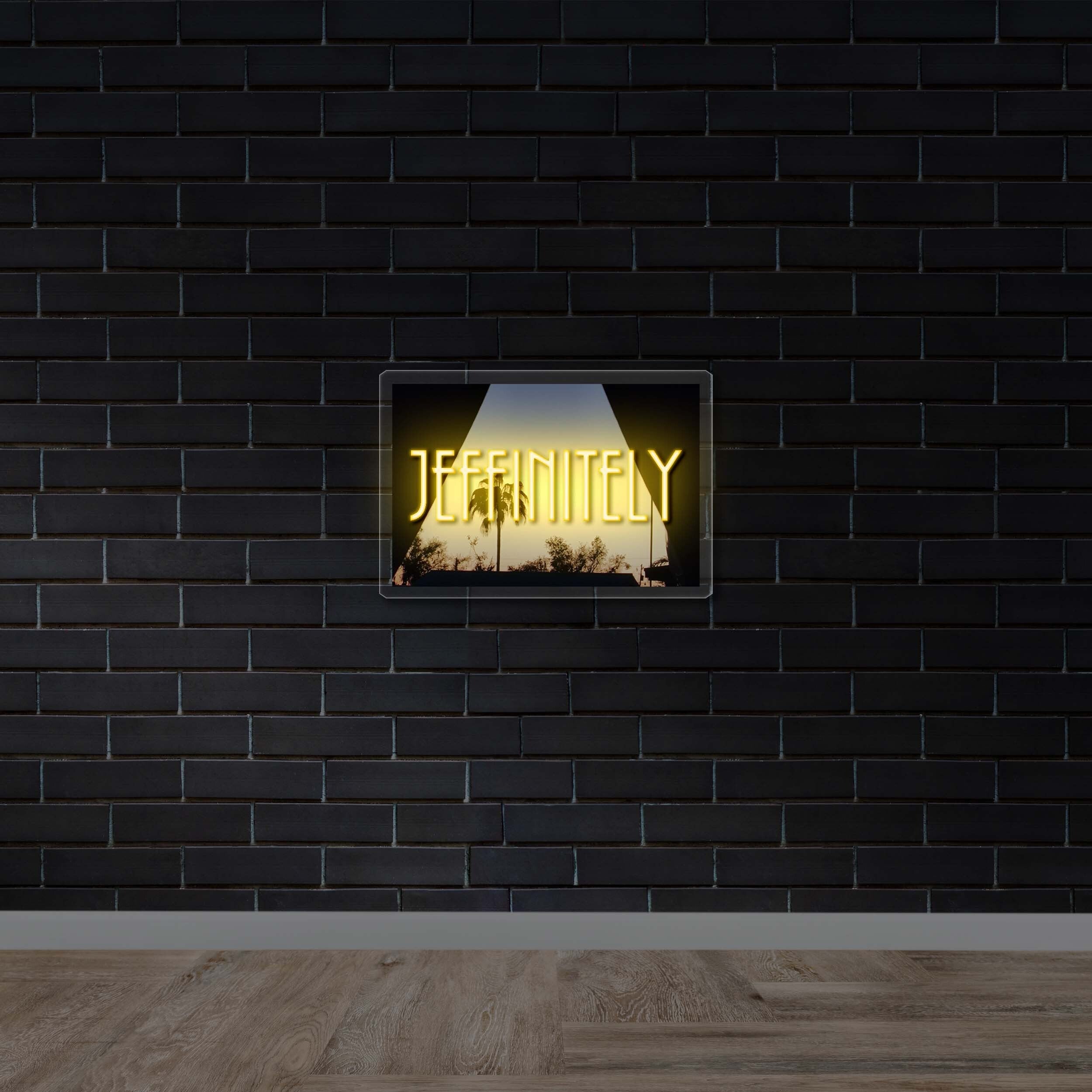 JEFFINITELY | 4th Version - Premium Neon Artwork