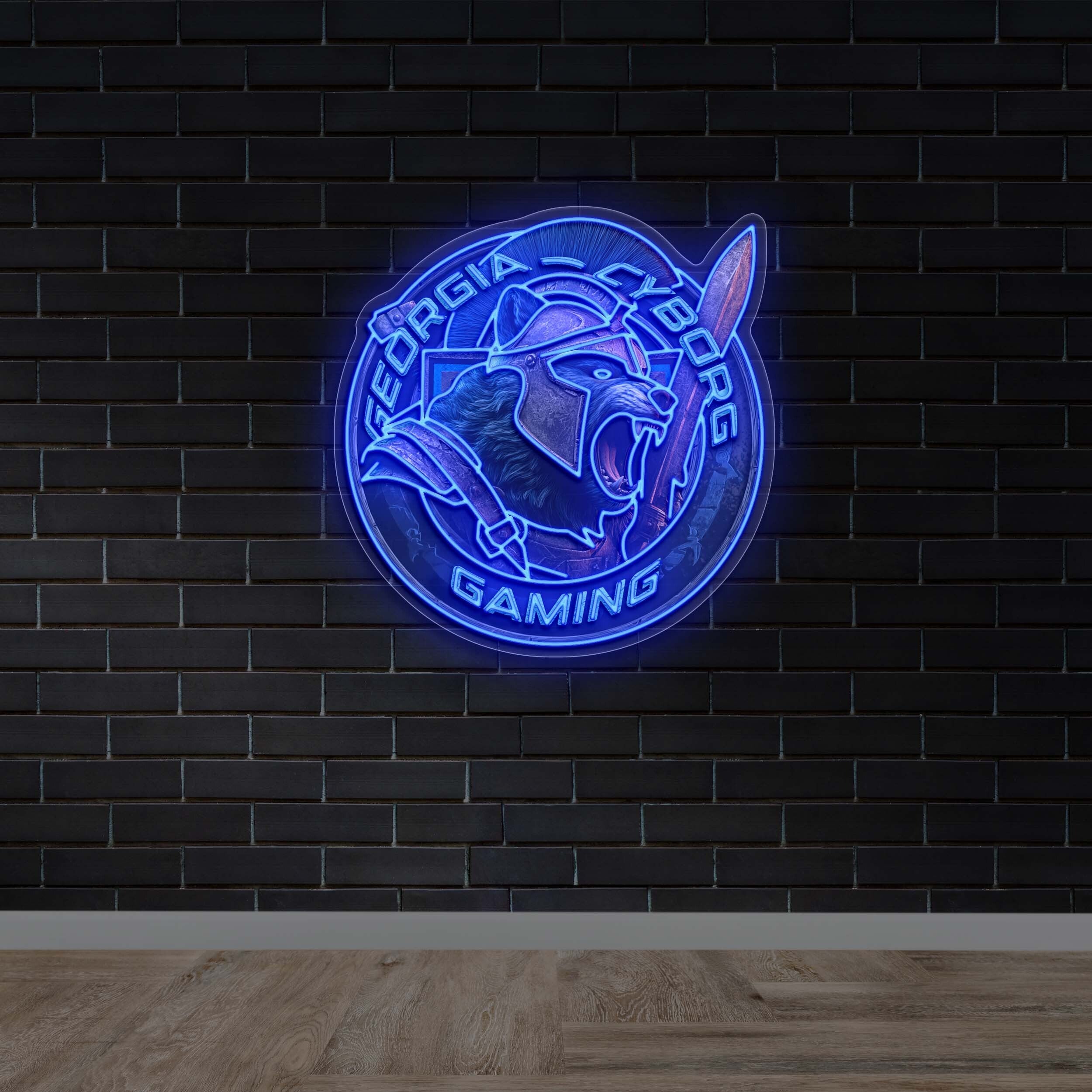 GEORGIA - CYBORG GAMING - Premium Neon Artwork