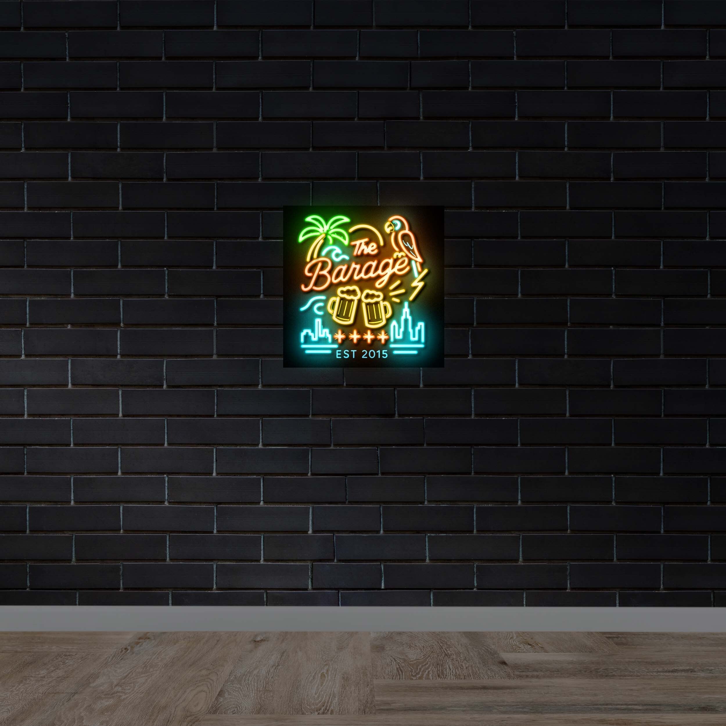 The Barage - Premium Neon Artwork