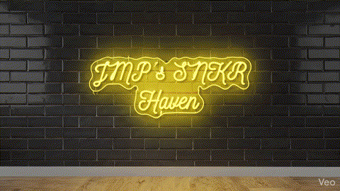 JMP’s SNKR Haven Neon Sign - Premium Neon Artwork