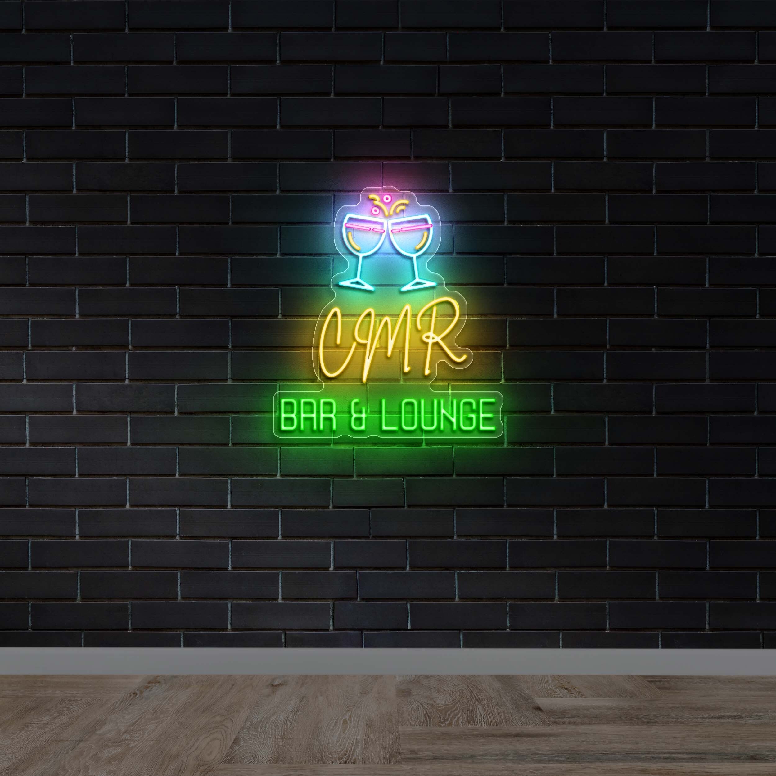 CMR Bar & Lounge - Premium Neon Artwork