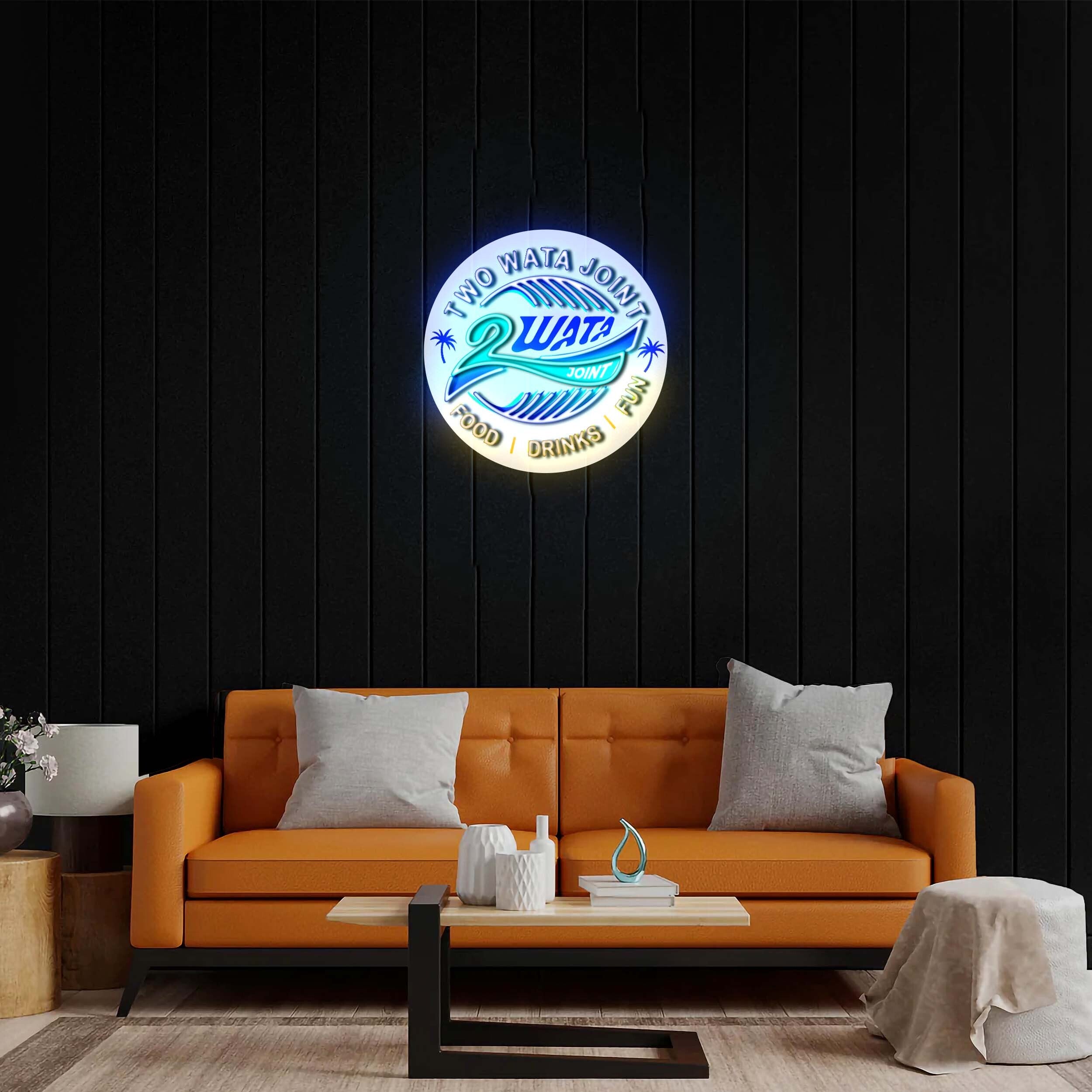 TWO WATA JOINT - Premium Neon Artwork