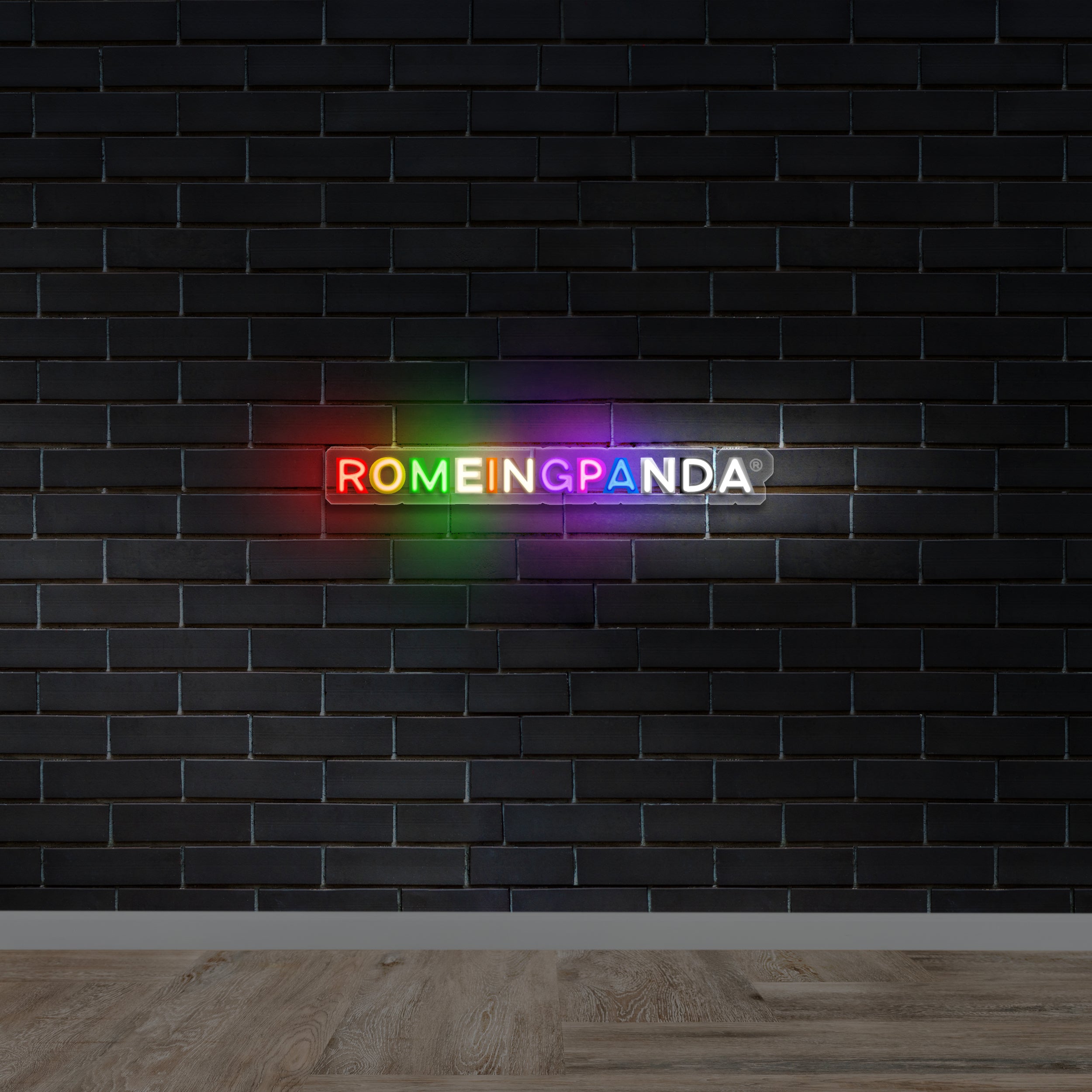 ROMEINGPANDA - Premium Neon Artwork