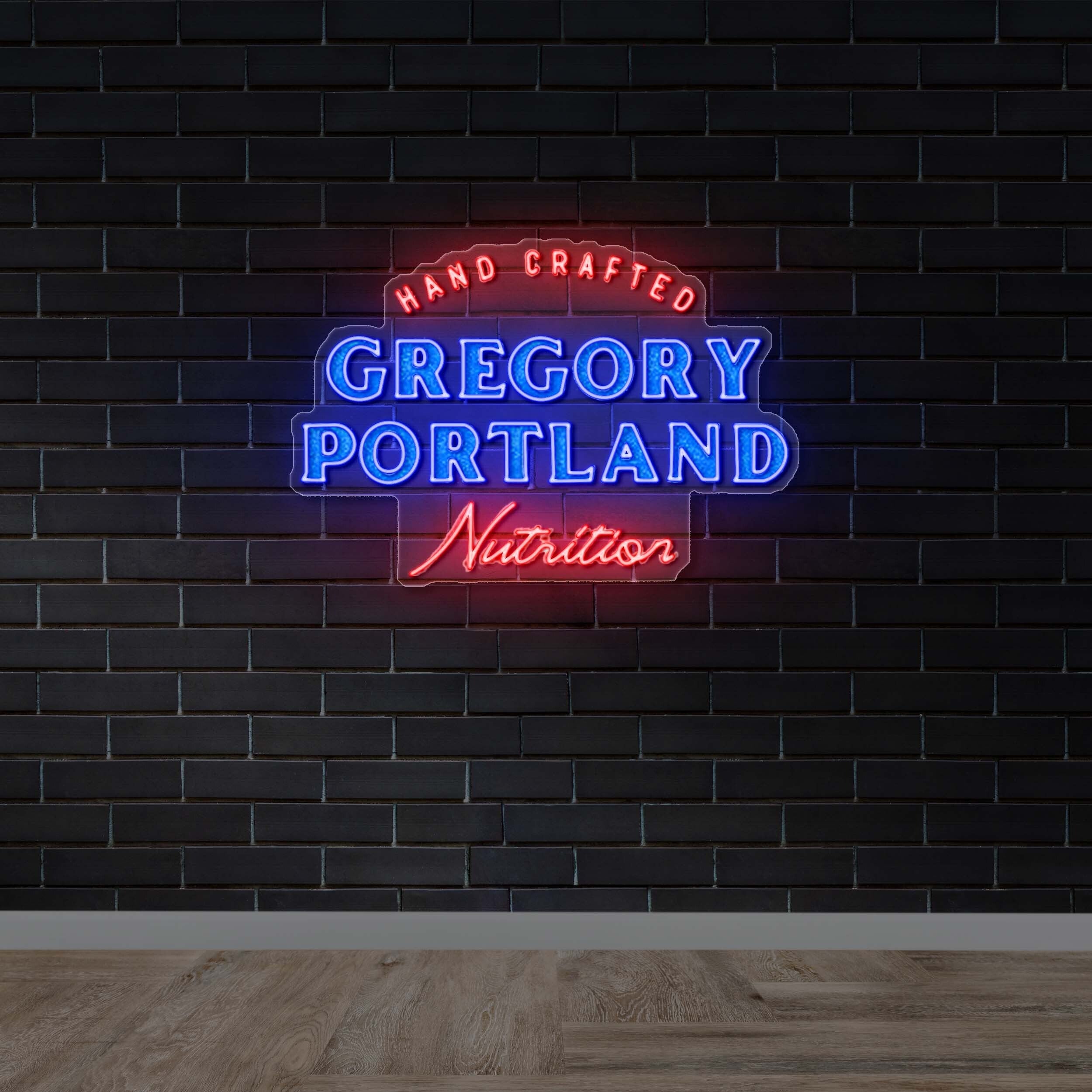 Gregory Portland - Premium Neon Artwork