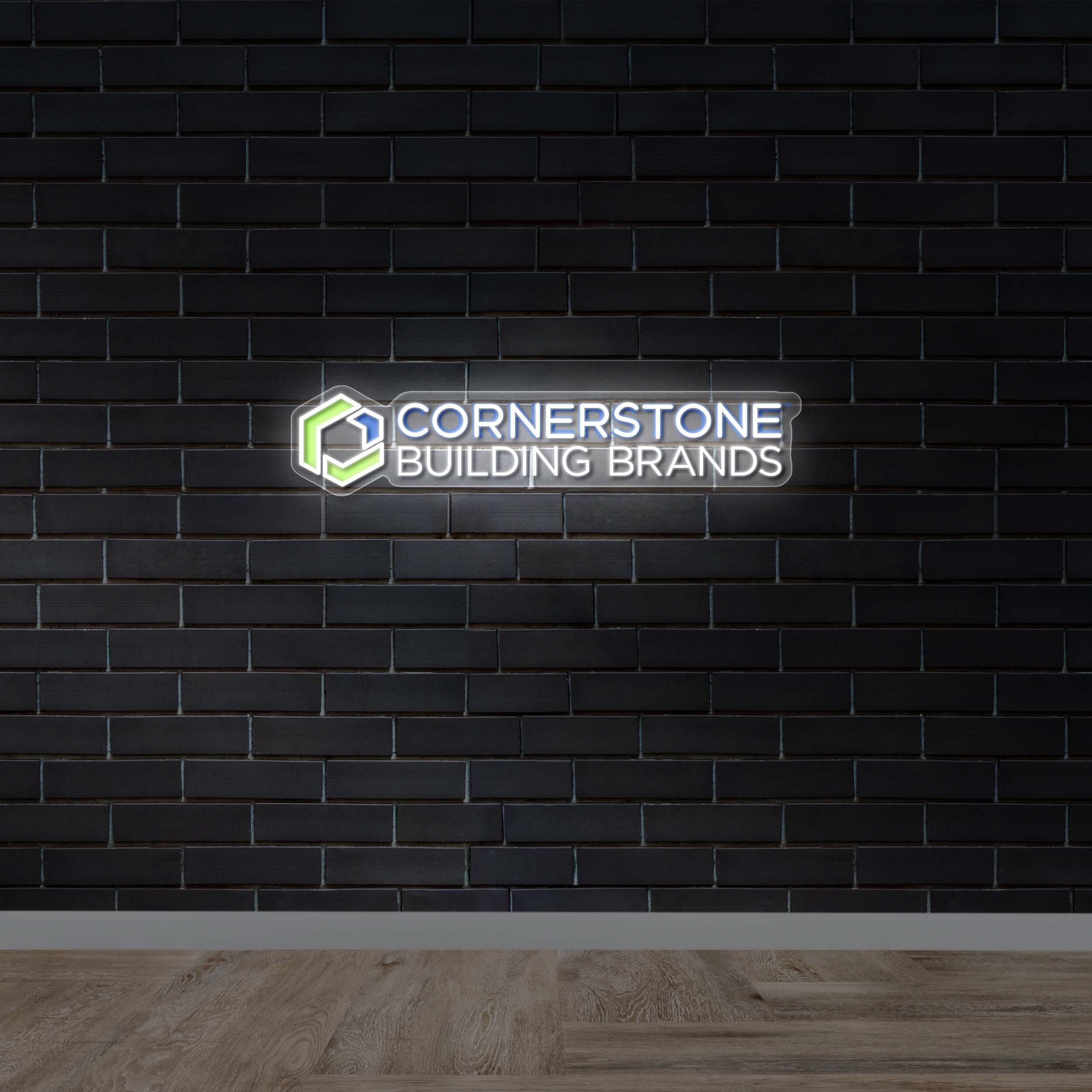 Cornerstone Building Brands - Premium Neon Artwork