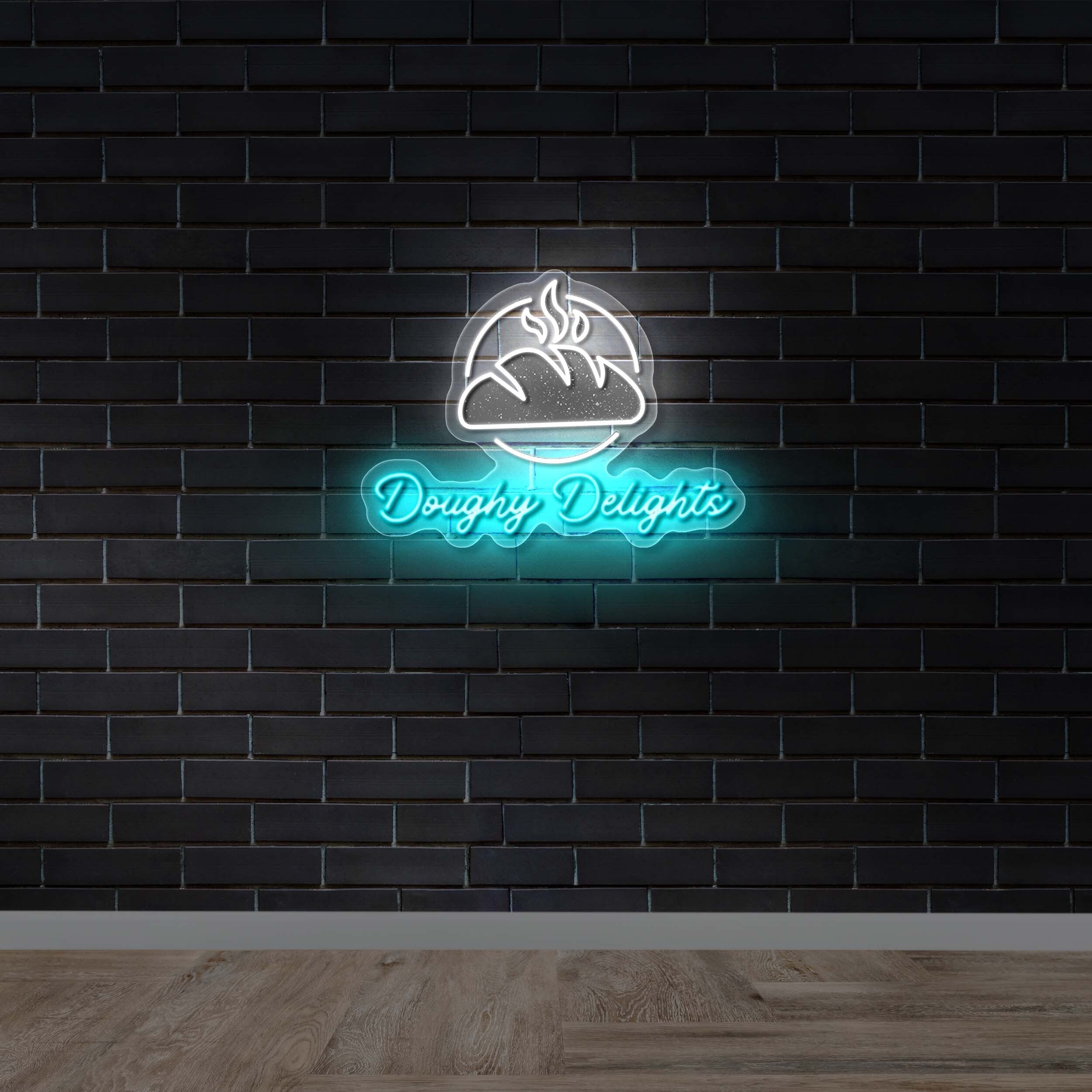 Doughy Delights - Premium Neon Artwork
