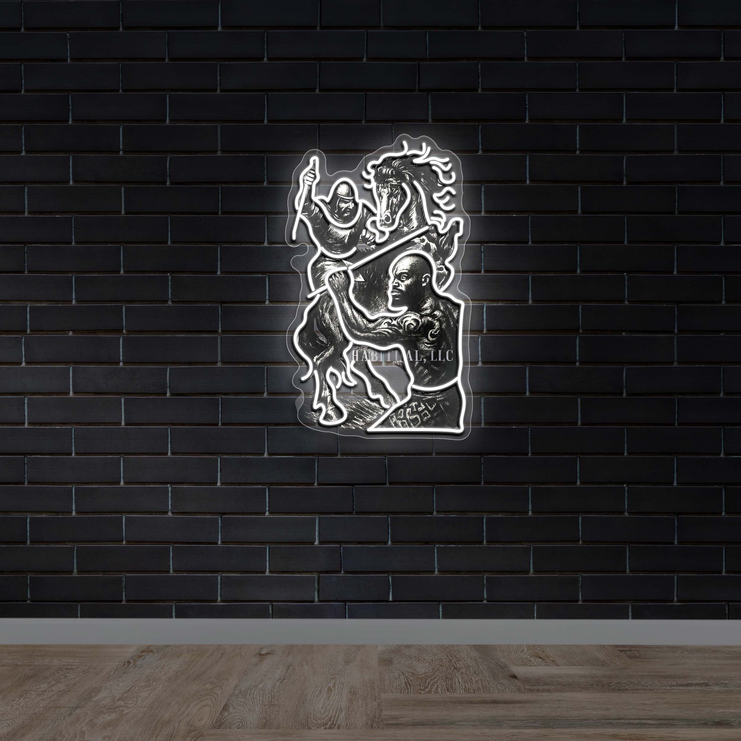 HABITUAL LLC - Premium Neon Artwork