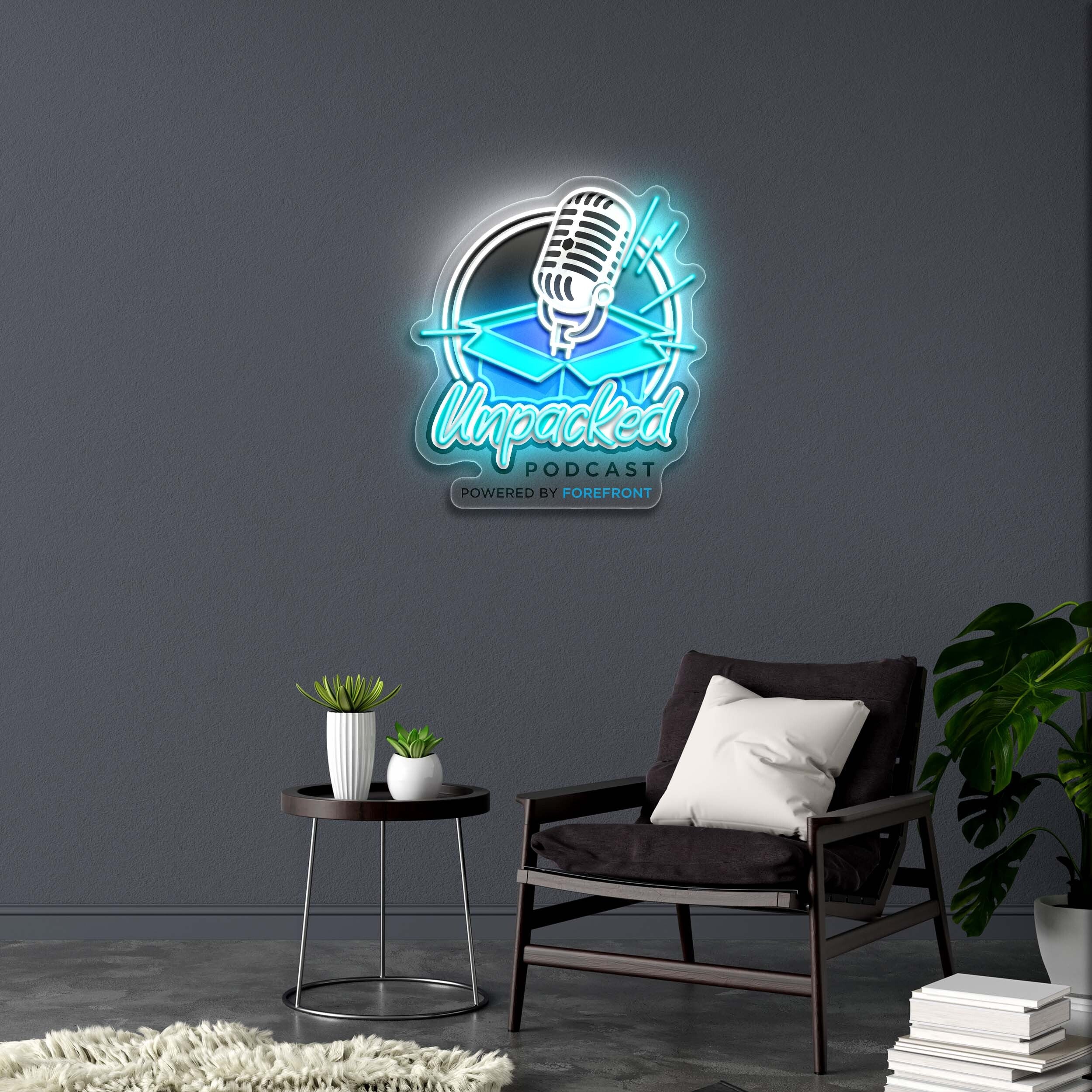 Unpacked - Premium Neon Artwork