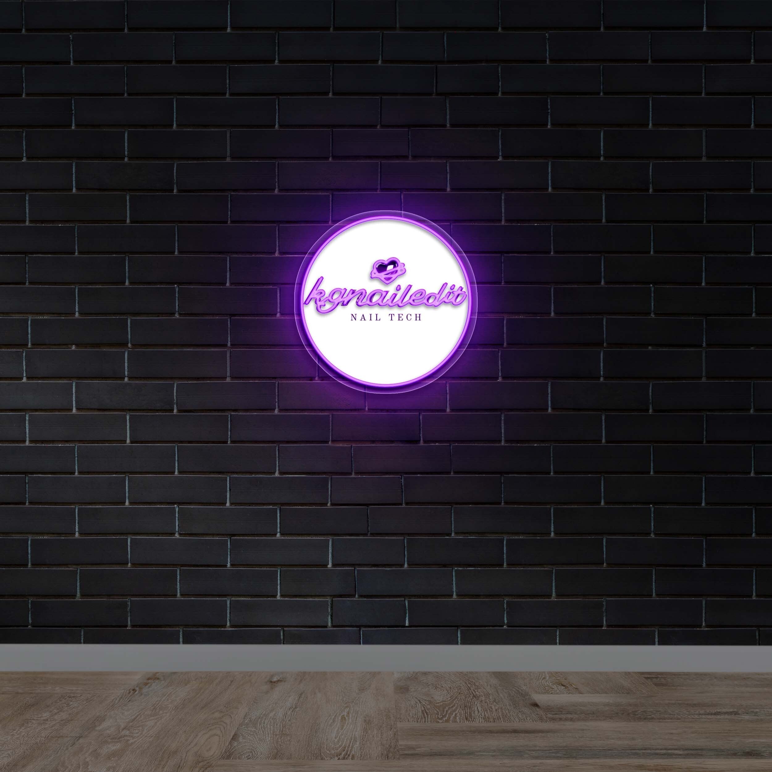 Knailed It – Premium Neon Artwork