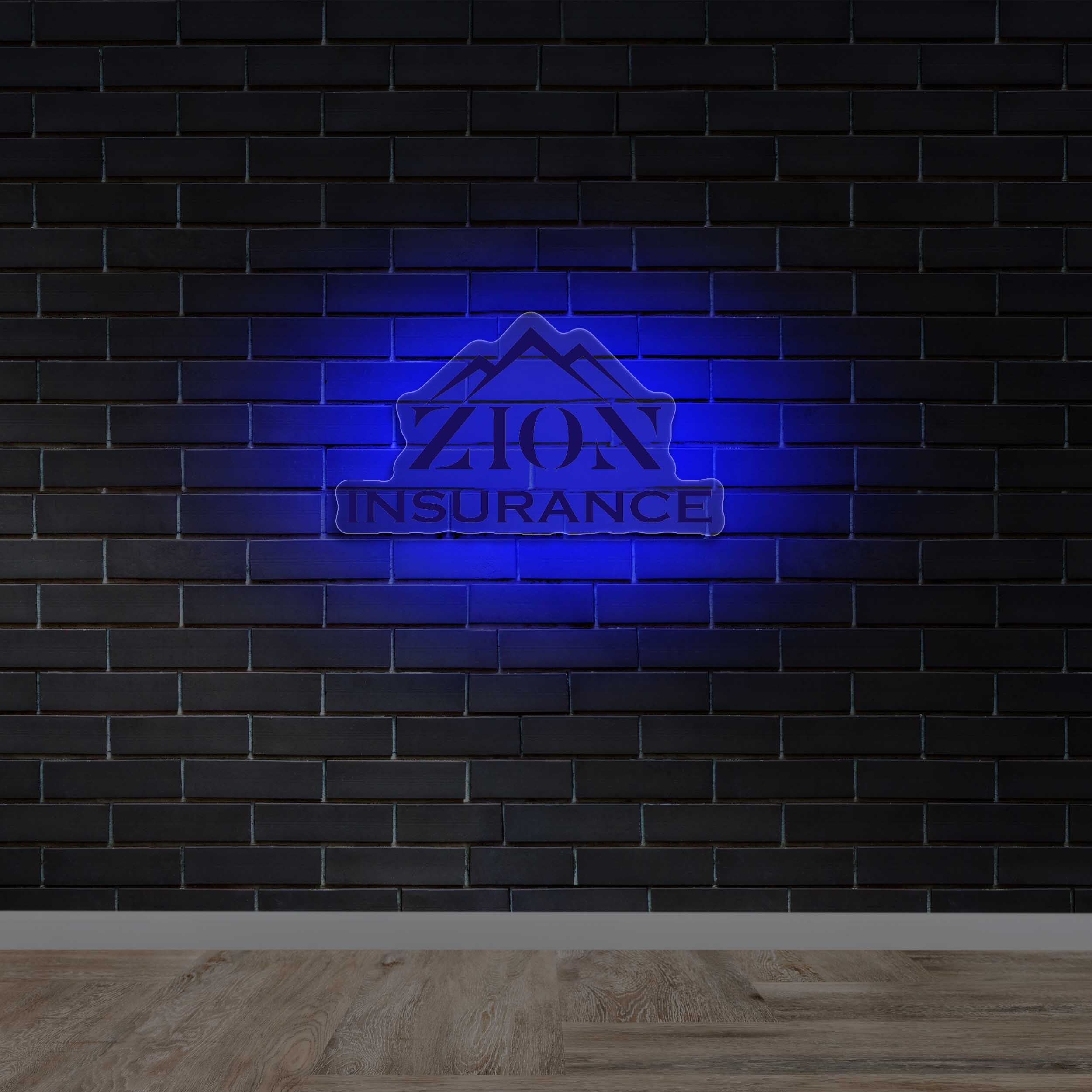 ZION INSURANCE | Backlit - Premium Neon Artwork