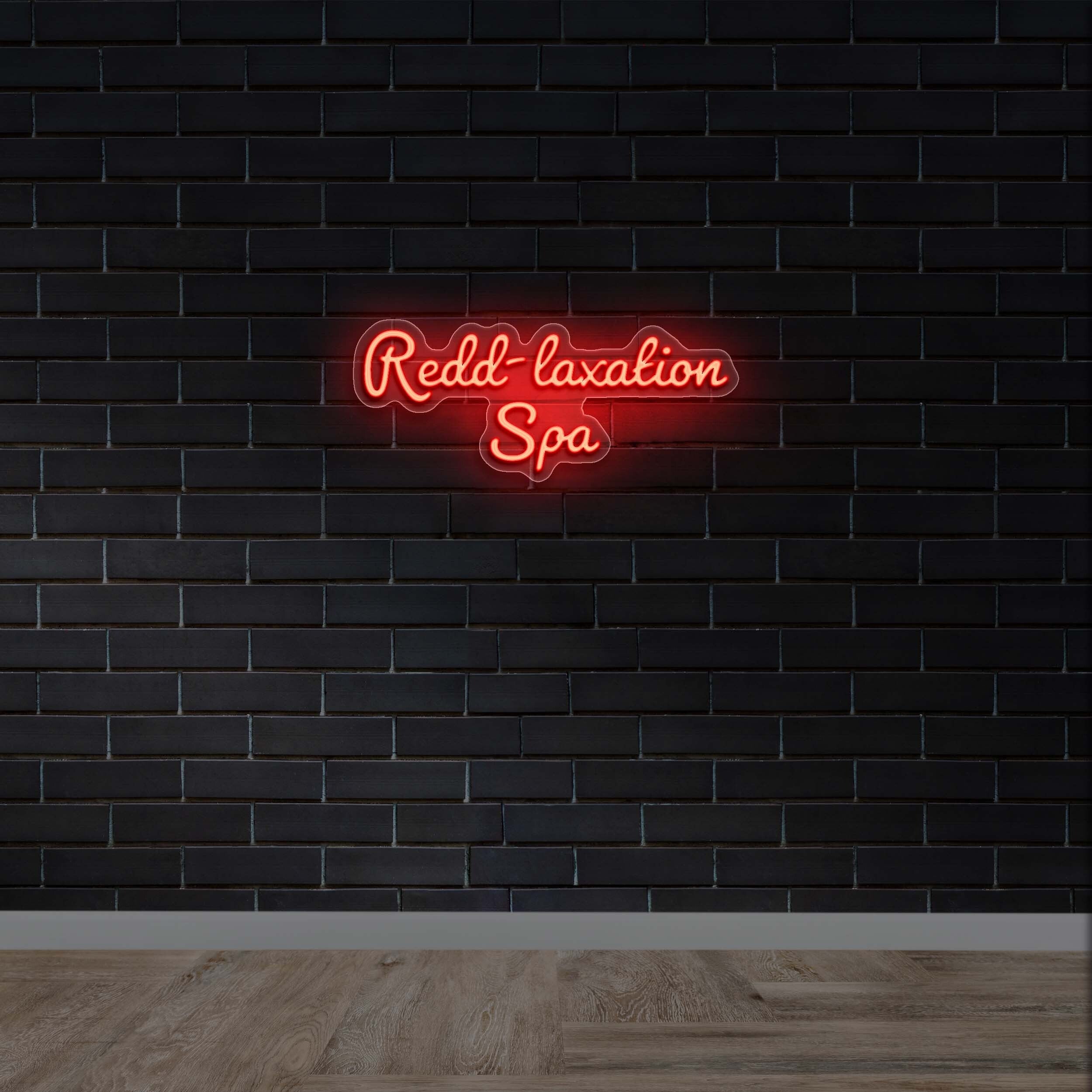 Redd-laxation Spa - Premium Neon Artwork