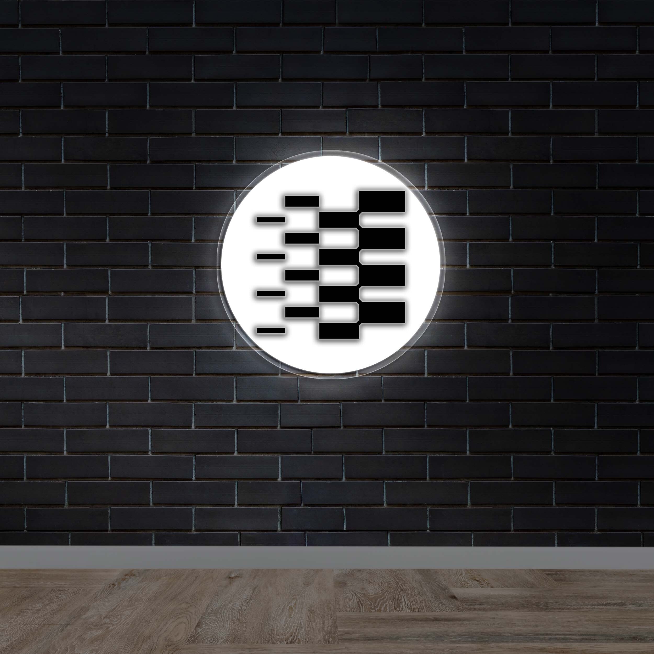 Blackline logo | Backlit Version - Premium Neon Artwork