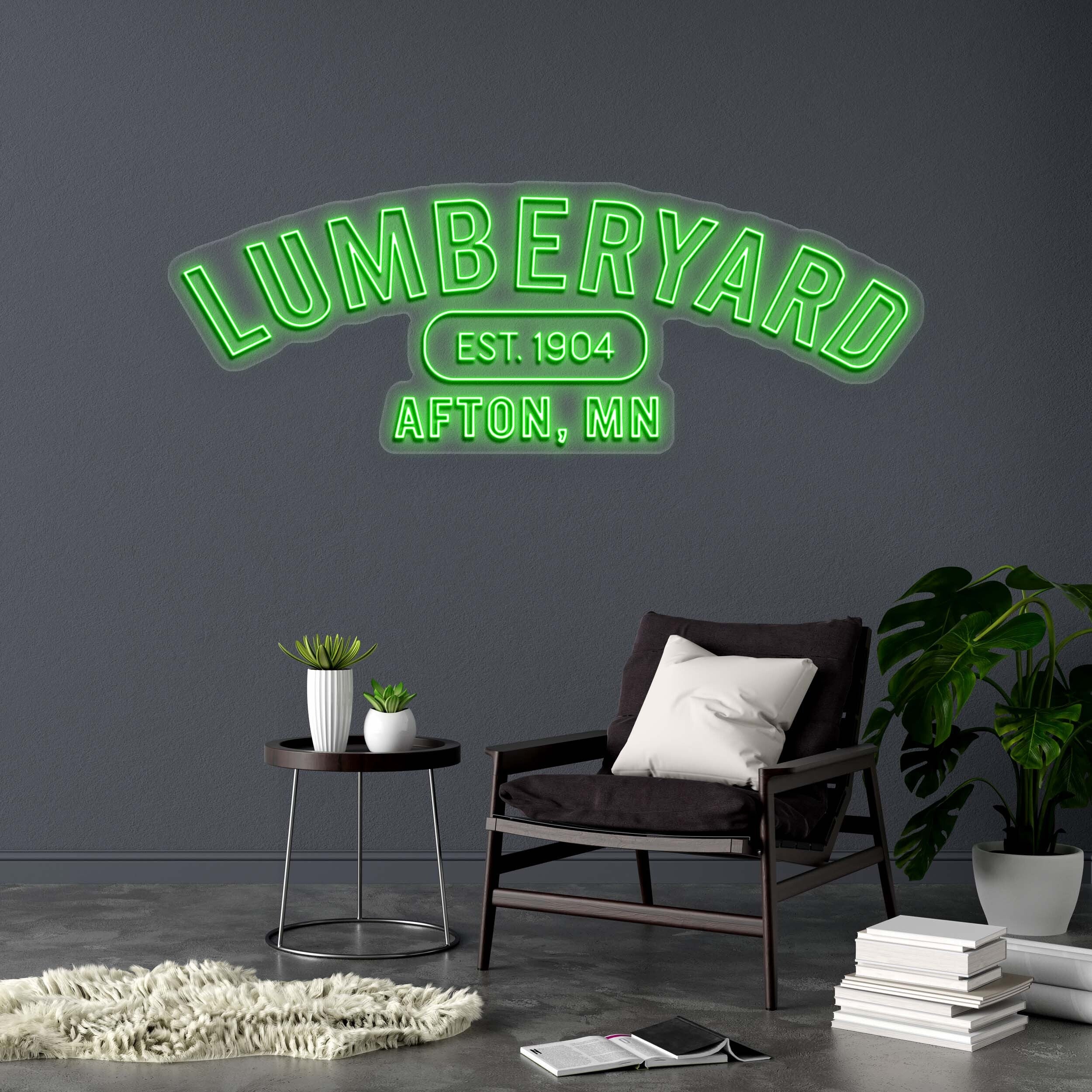 LUMBERYARD (version 2) - Premium Neon Artwork