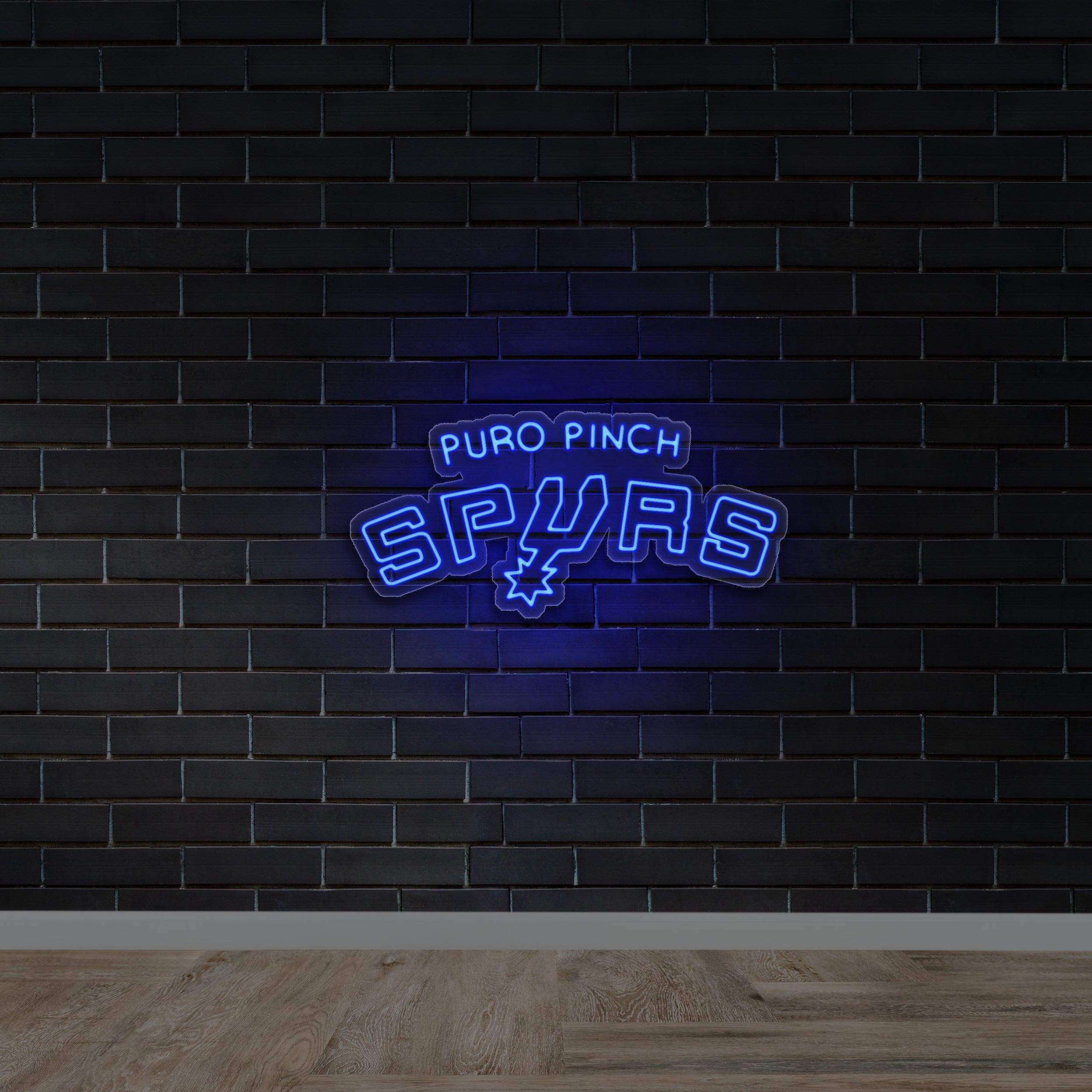 PURO PINCH SPURS - Premium Neon Artwork