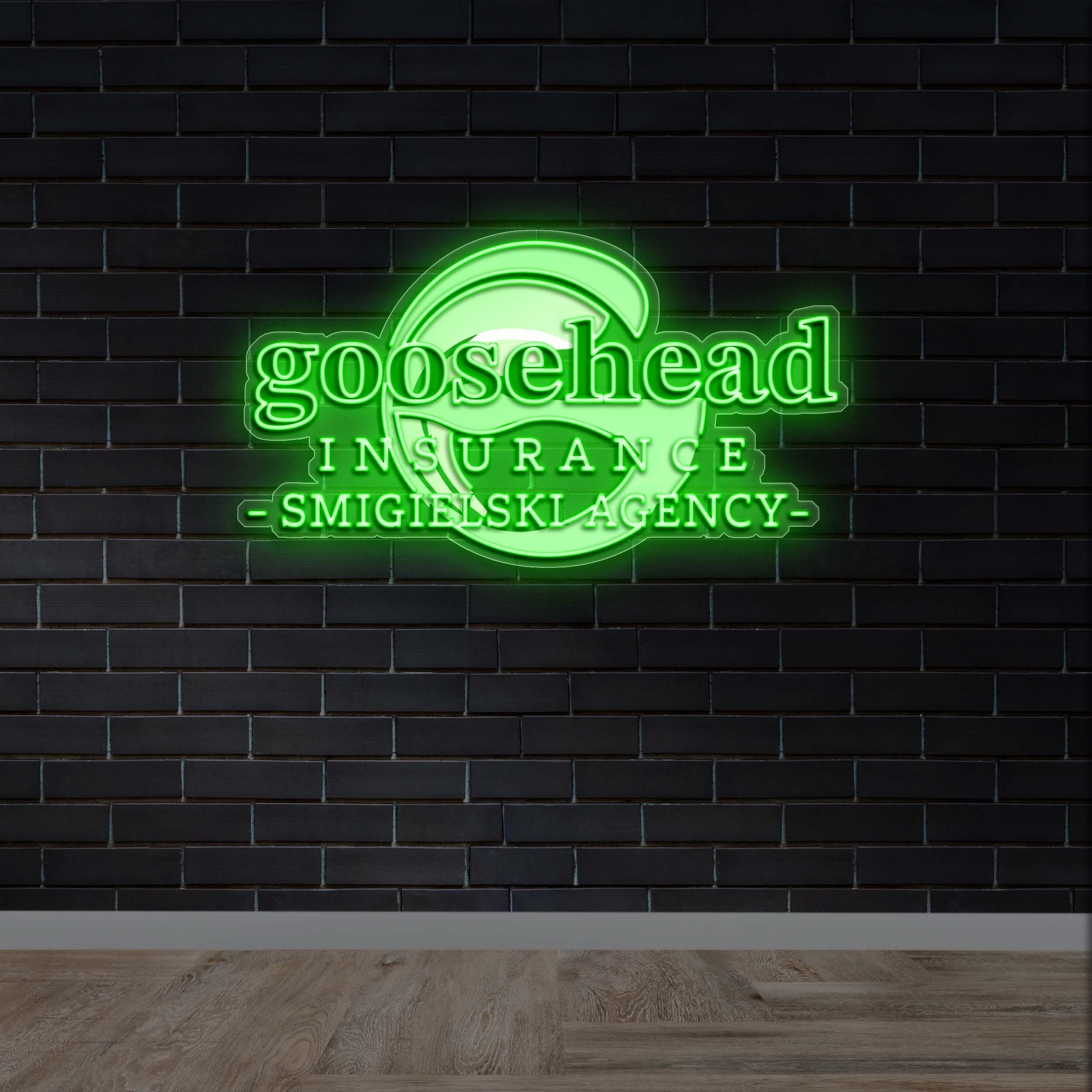 GOOSEHEAD INSURANCE | 2nd Version -
Premium Neon Artwork