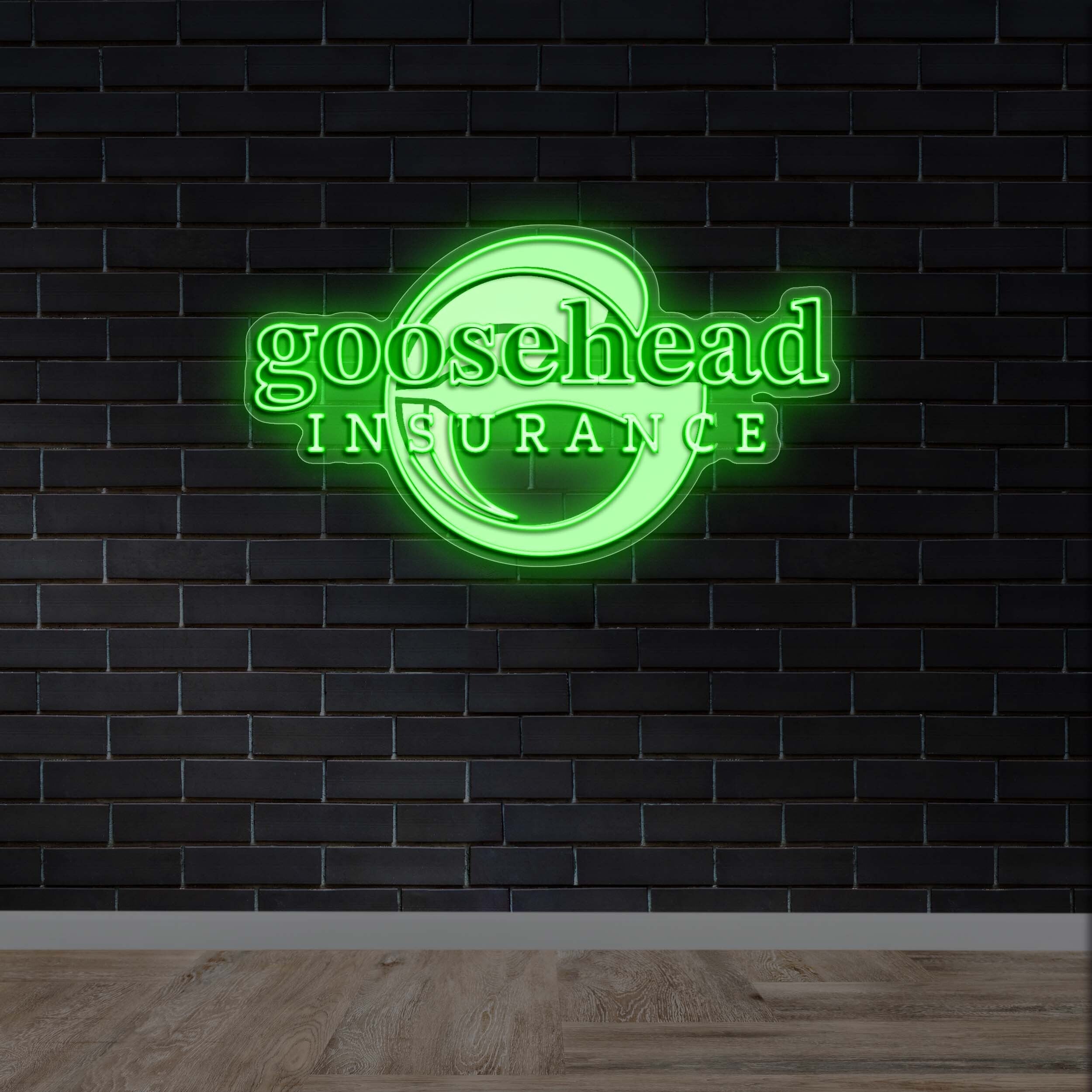 GOOSEHEAD INSURANCE -
Premium Neon Artwork