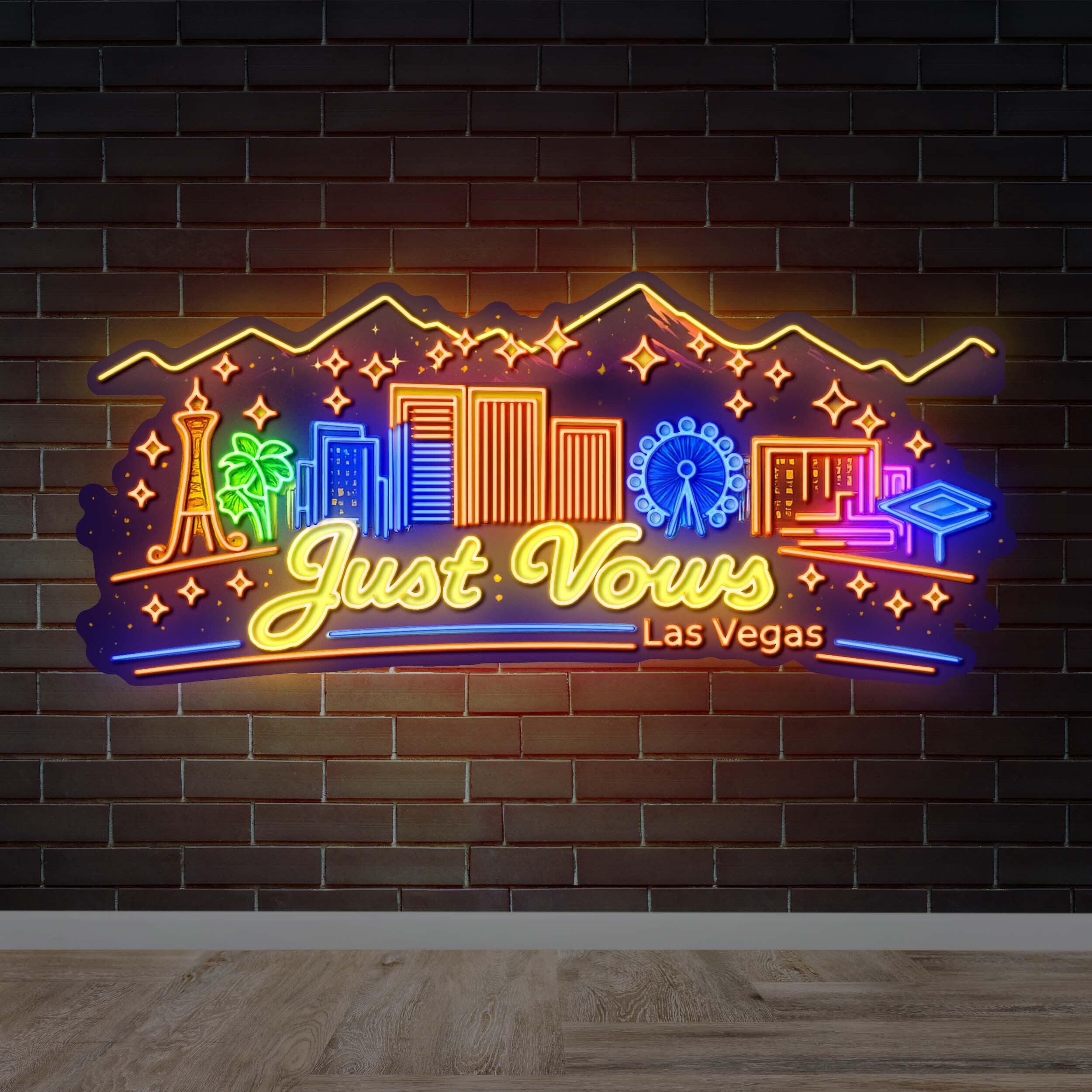 Just Vows - Premium Neon Artwork