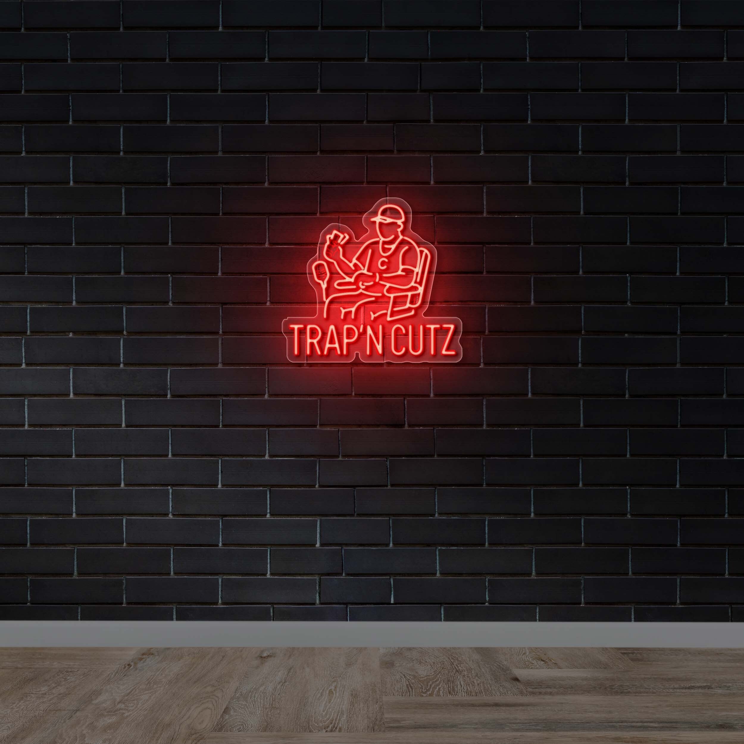 TRAP N' CUTZ - Premium Neon Artwork