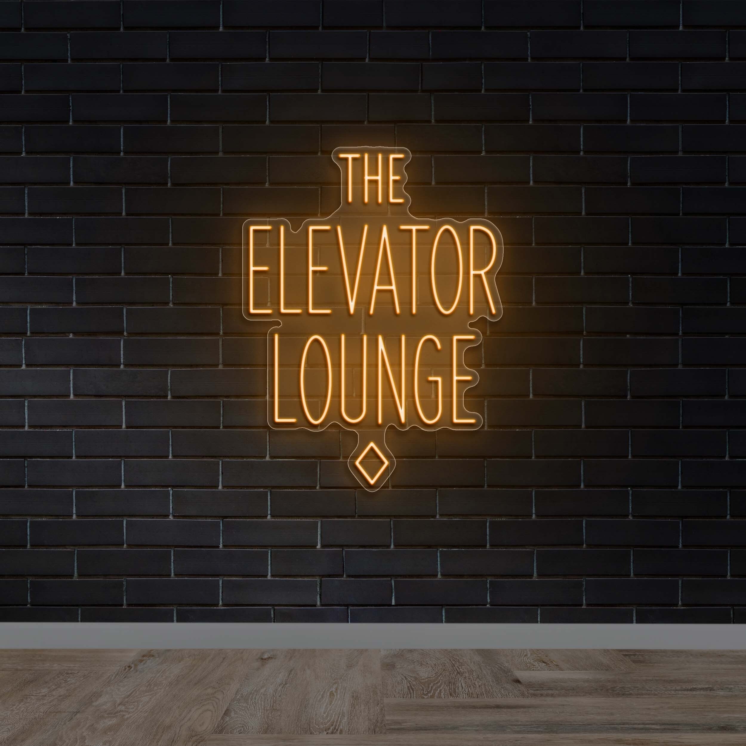 The Elevator Lounge - Premium Neon Artwork