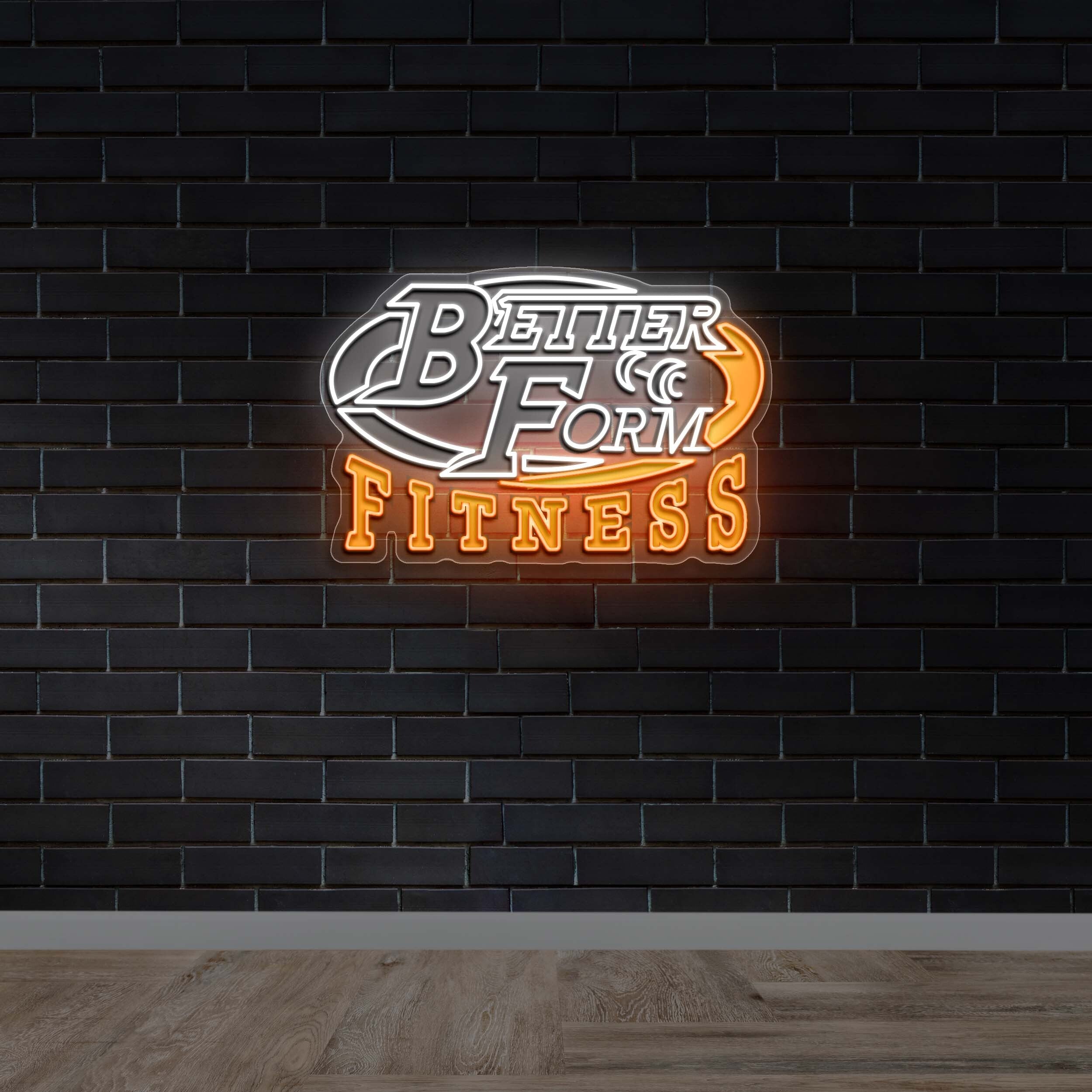 Better Form Fitness - Premium Neon Artwork