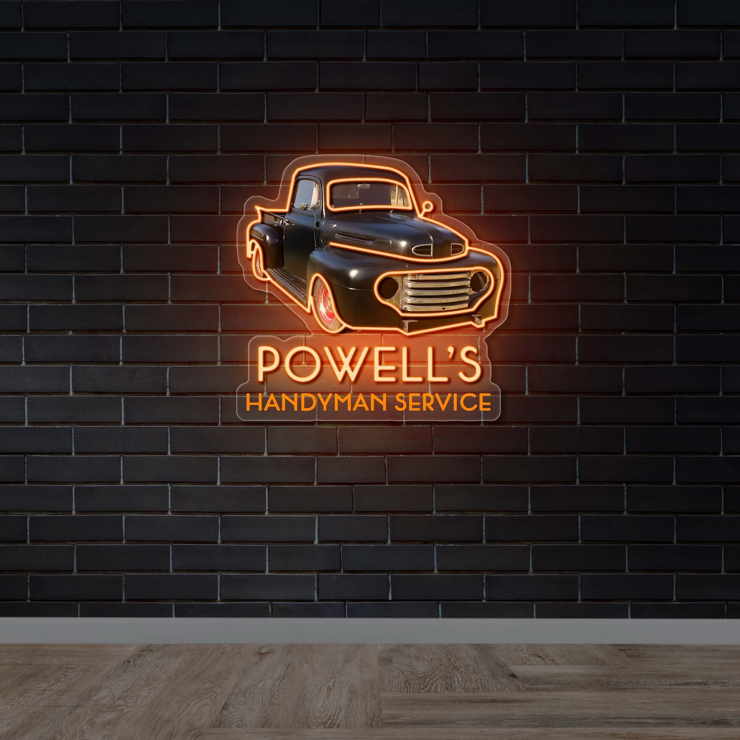 POWELL'S HANDYMAN SERVICE | 2nd Version - Premium Neon Artwork
