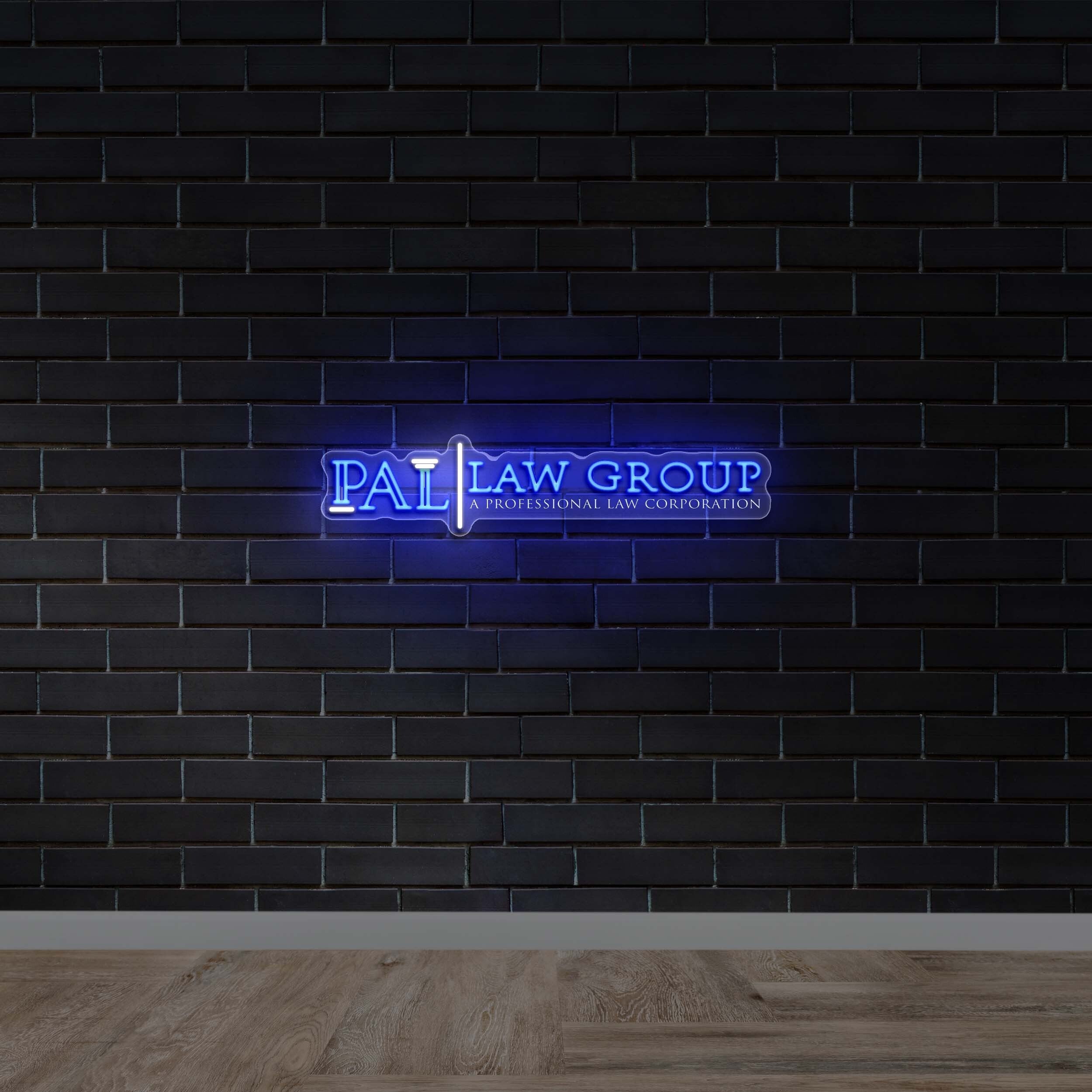 PAL Law Group - Premium Neon Artwork