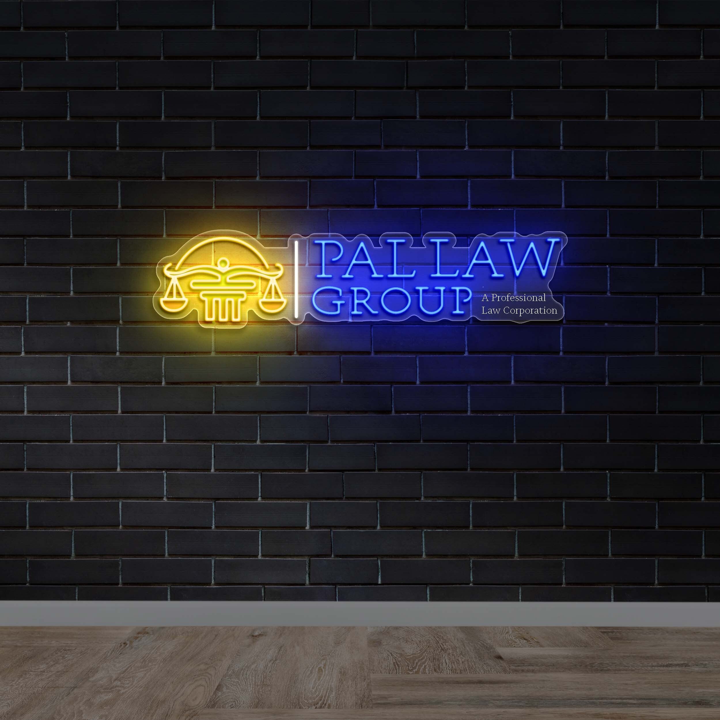 PAL LAW GROUP | 2nd Version - Premium Neon Artwork