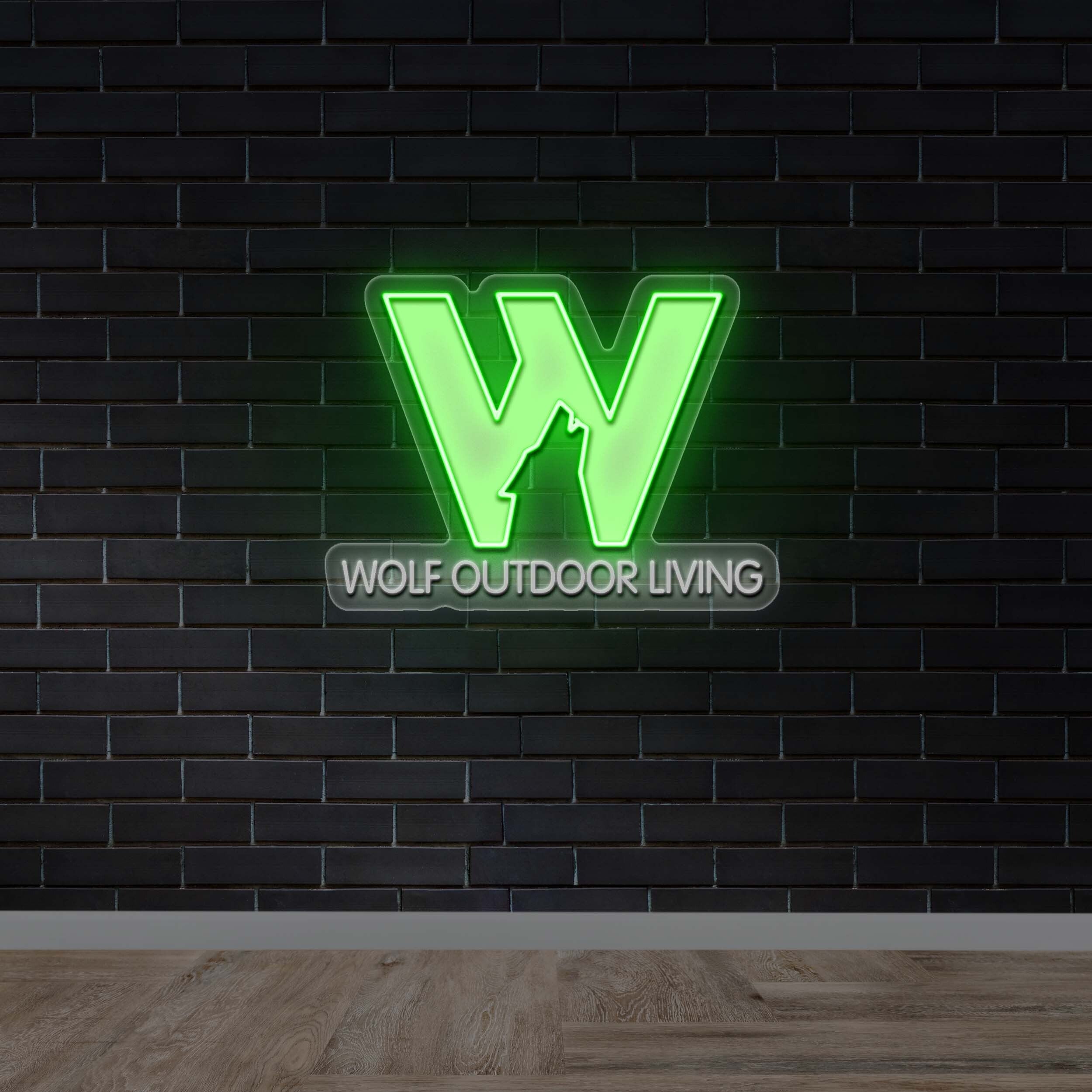 WOLF OUTDOOR LIVING - Premium Neon Artwork