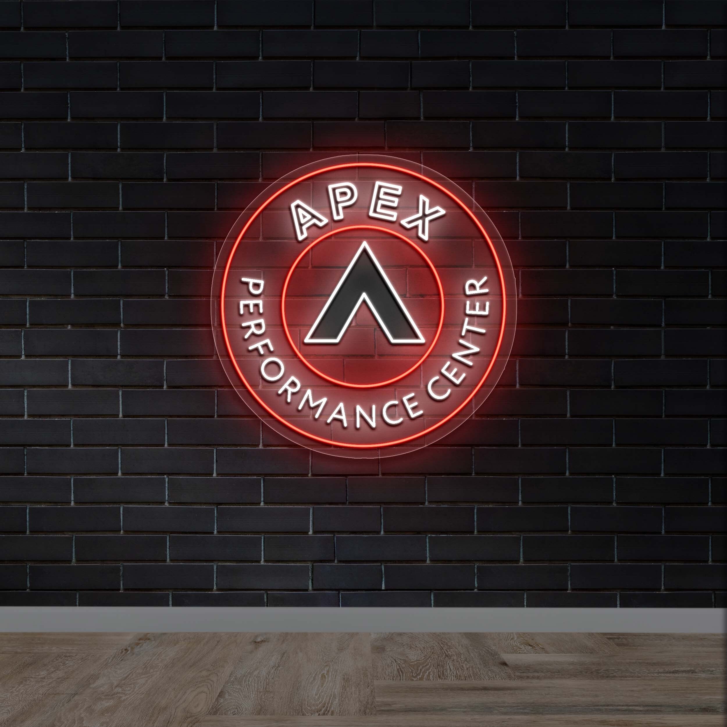 APEX PERFORMANCE CENTER - Premium Neon Artwork