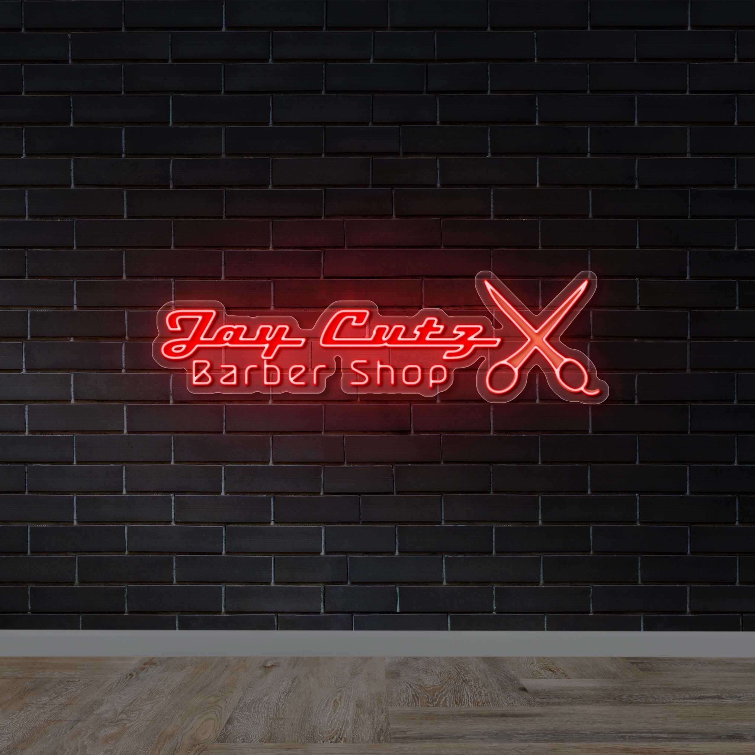 Jay Cutz BARBER SHOP - Premium Neon Artwork