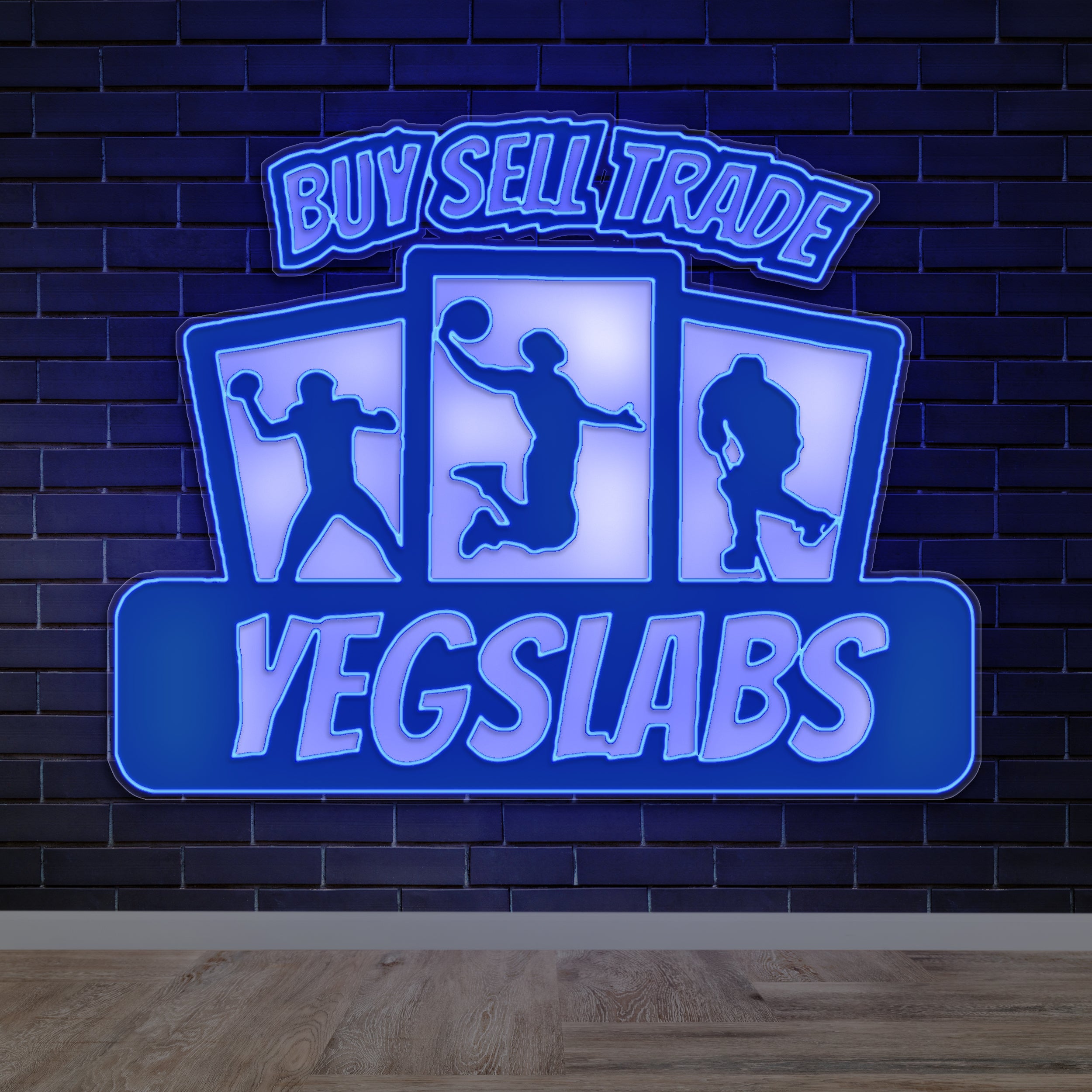 BUY SELL TRADE - Premium Neon Artwork