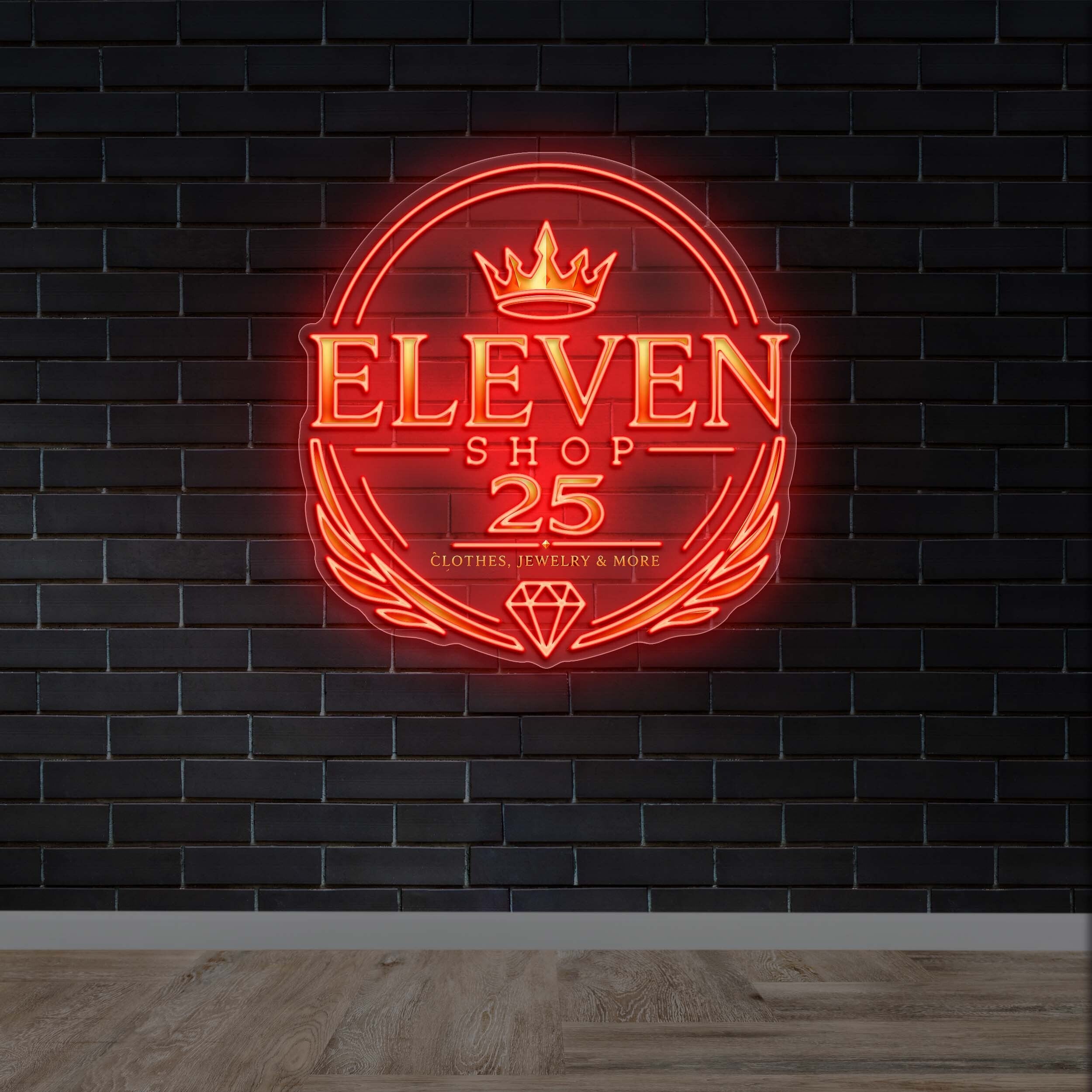 ELEVEN SHOP 25 - Premium Neon Artwork