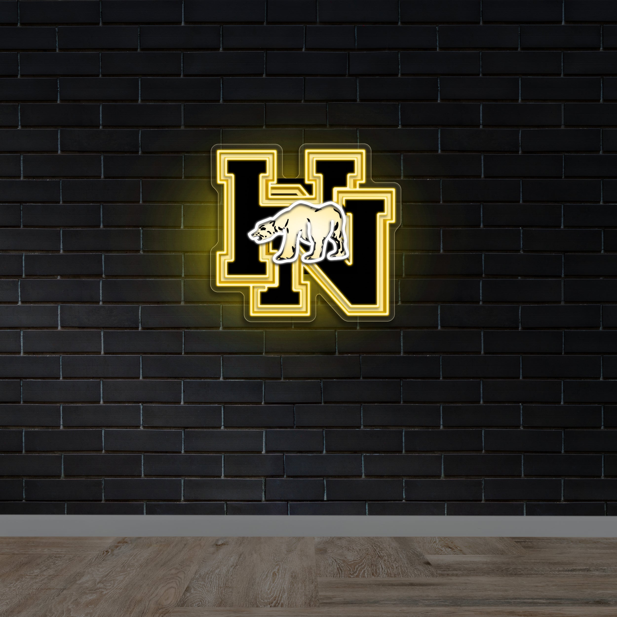 HN Letter Logo | 2nd Version - Premium Neon Artwork