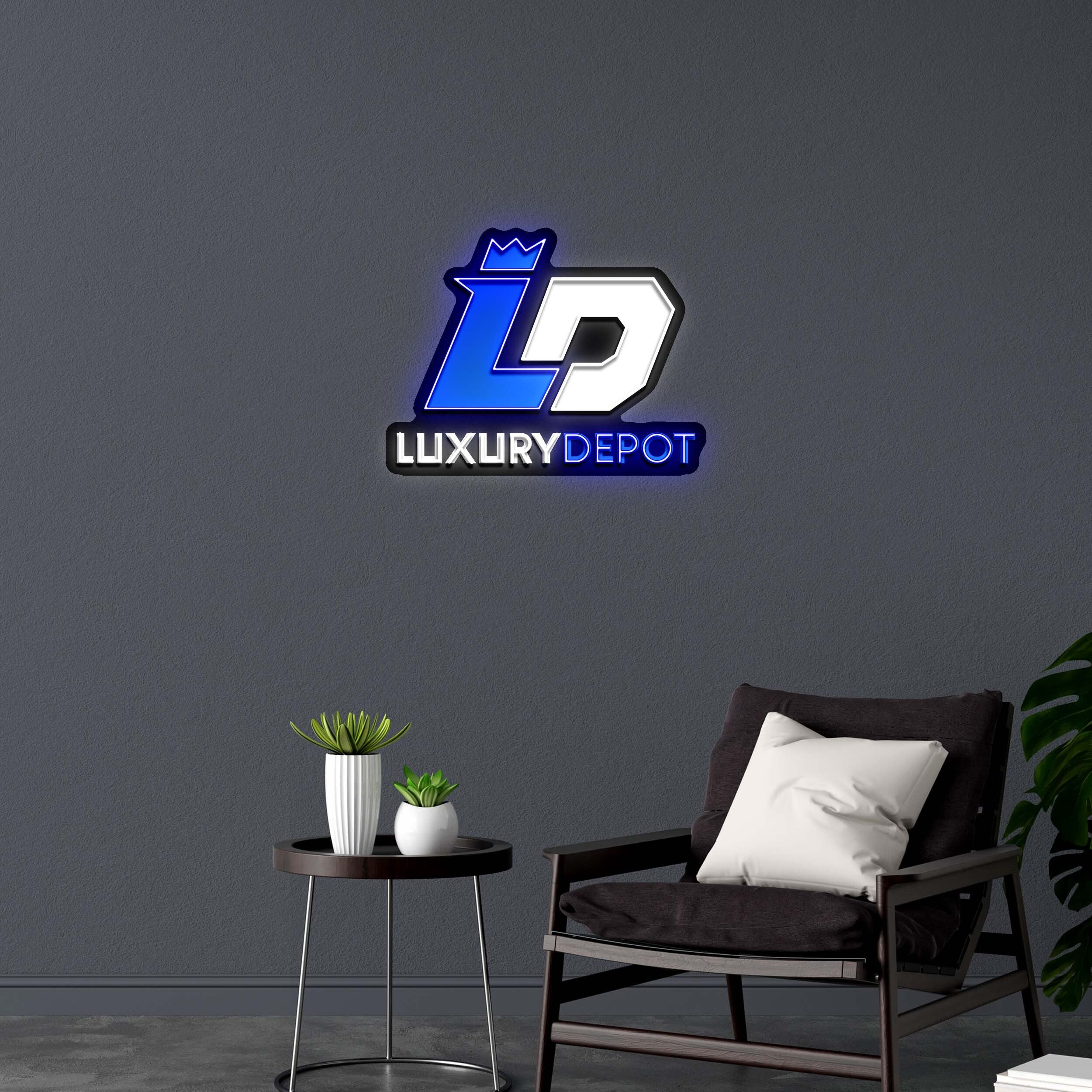 LUXURY DEPOT - Premium Neon Artwork