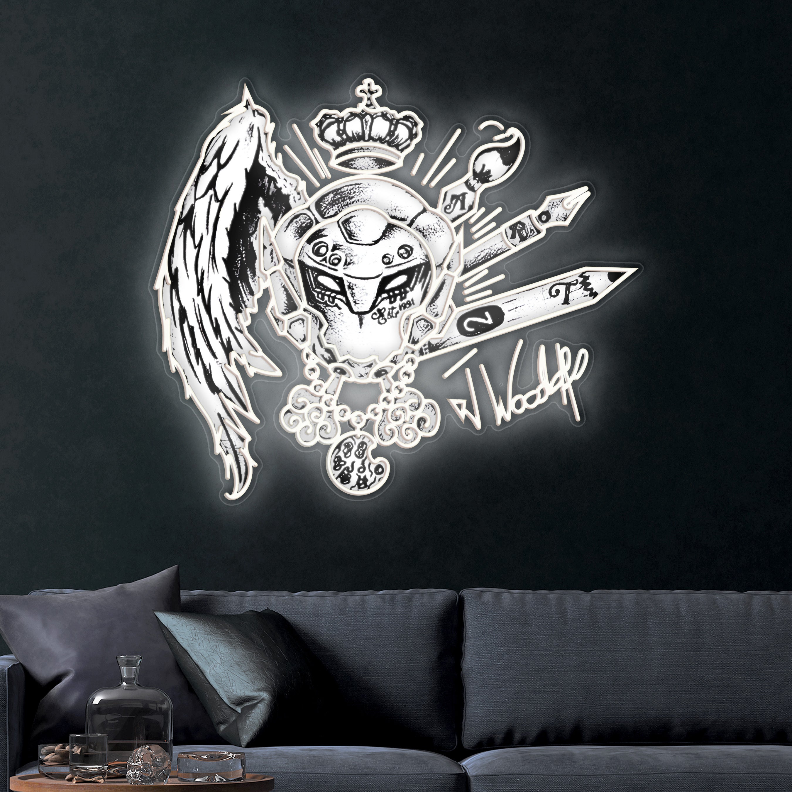 J Woods – Premium Neon Artwork