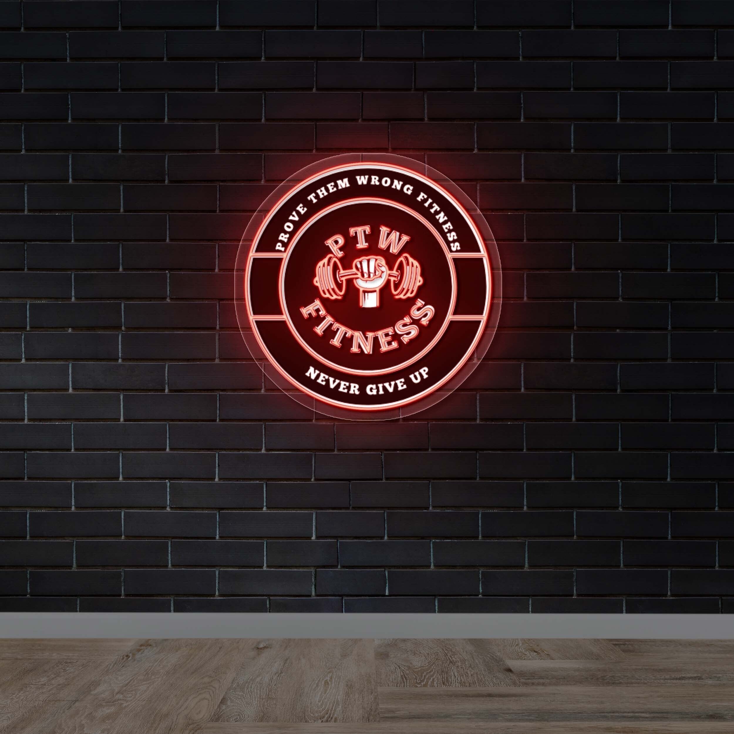 PTW FITNESS - Premium Neon Artwork