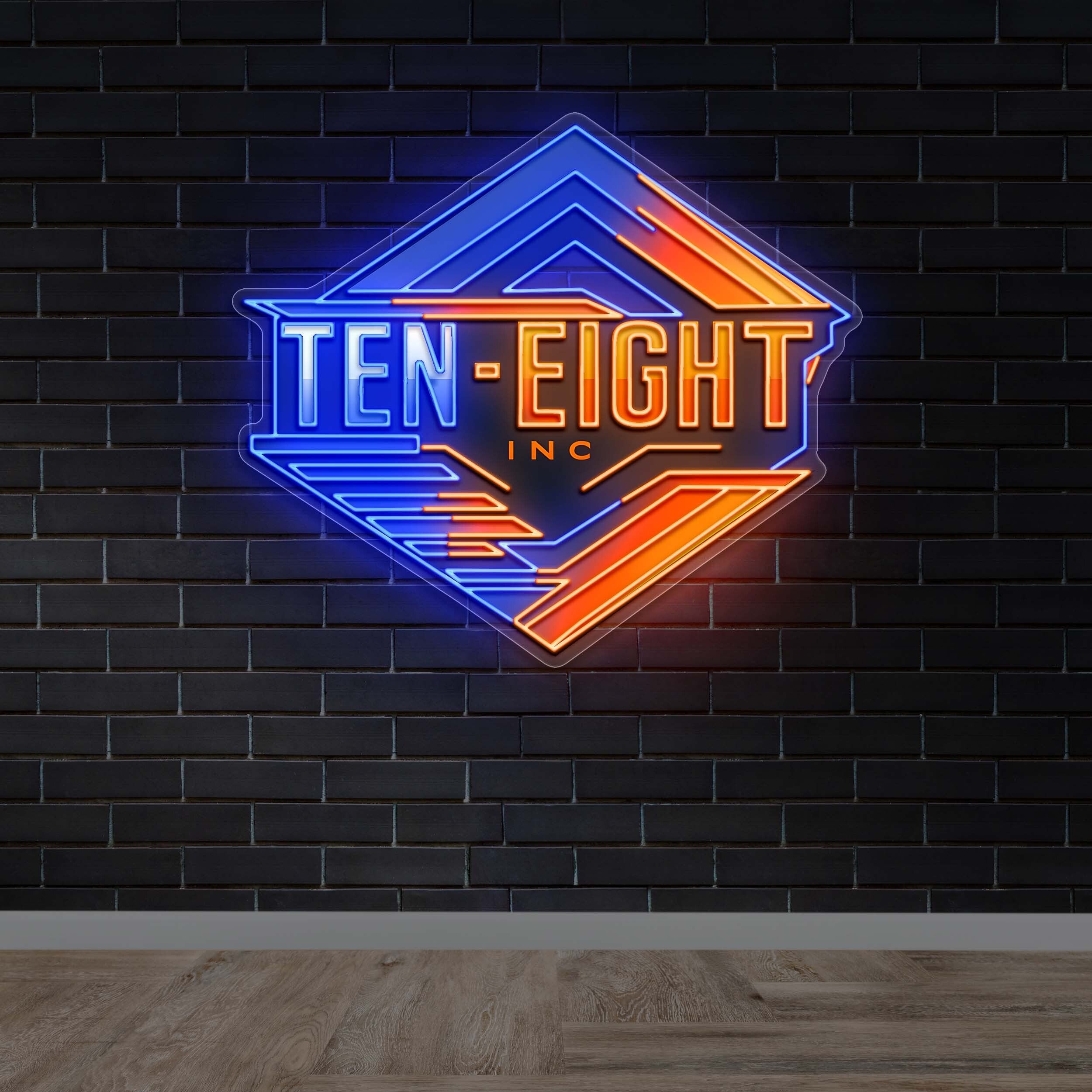 TEN - EIGHT INC - Premium Neon Artwork