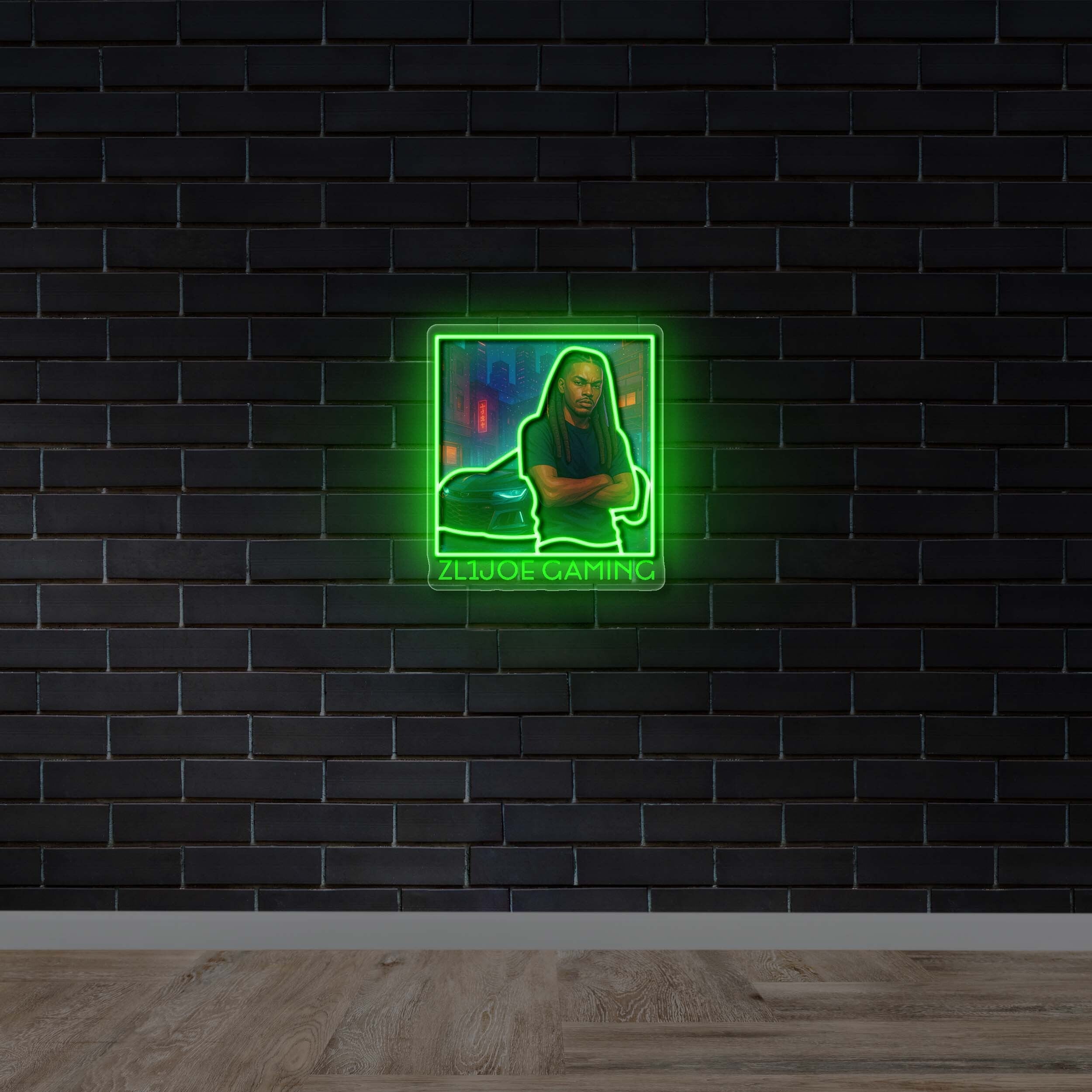 ZL1JOE GAMING - Premium Neon Artwork