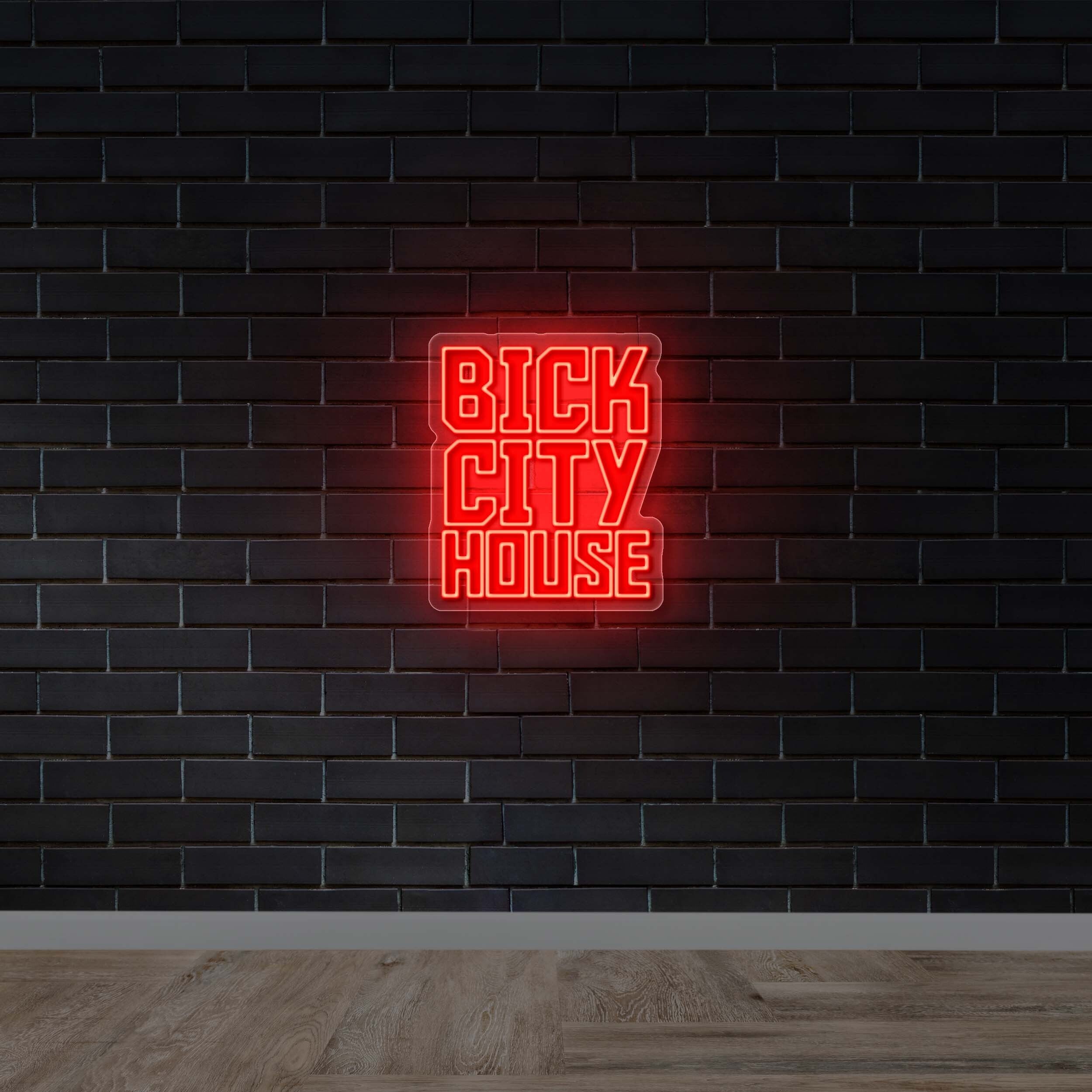 BICK CITY HOUSE- Premium Neon Artwork